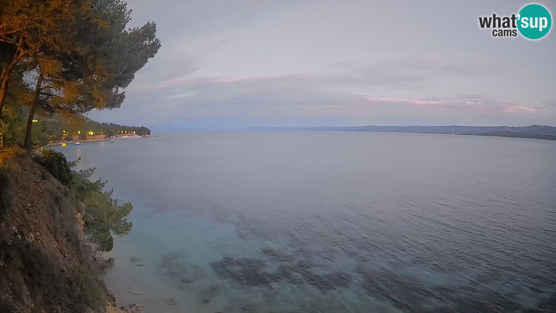 Webcam Potočine Beach Bol – Live View of Borak Beach, Brač Island
