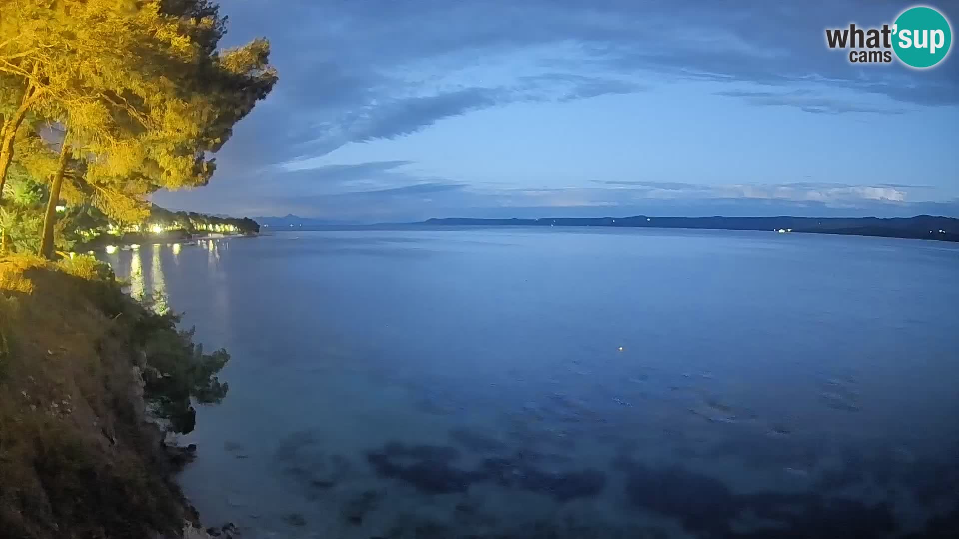 Webcam Potočine Beach Bol – Live View of Borak Beach, Brač Island