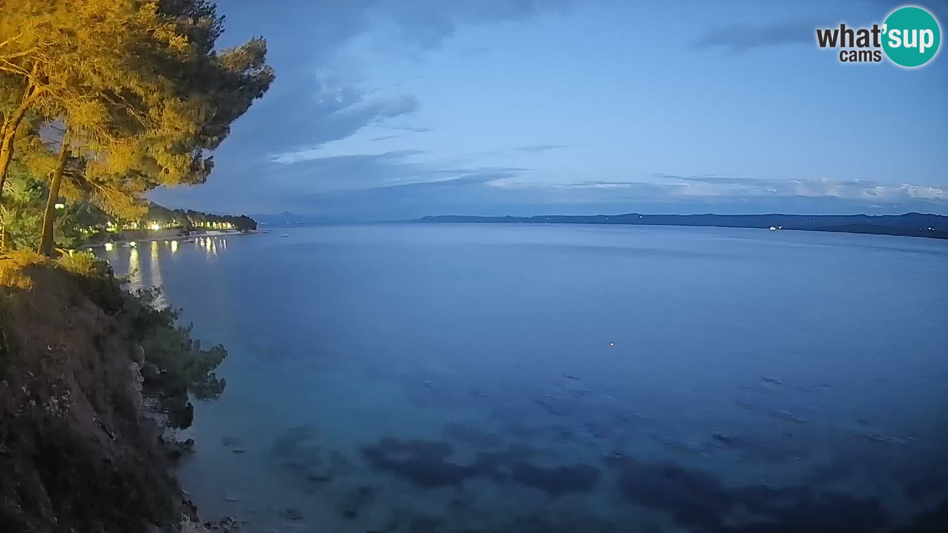 Webcam Potočine Beach Bol – Live View of Borak Beach, Brač Island