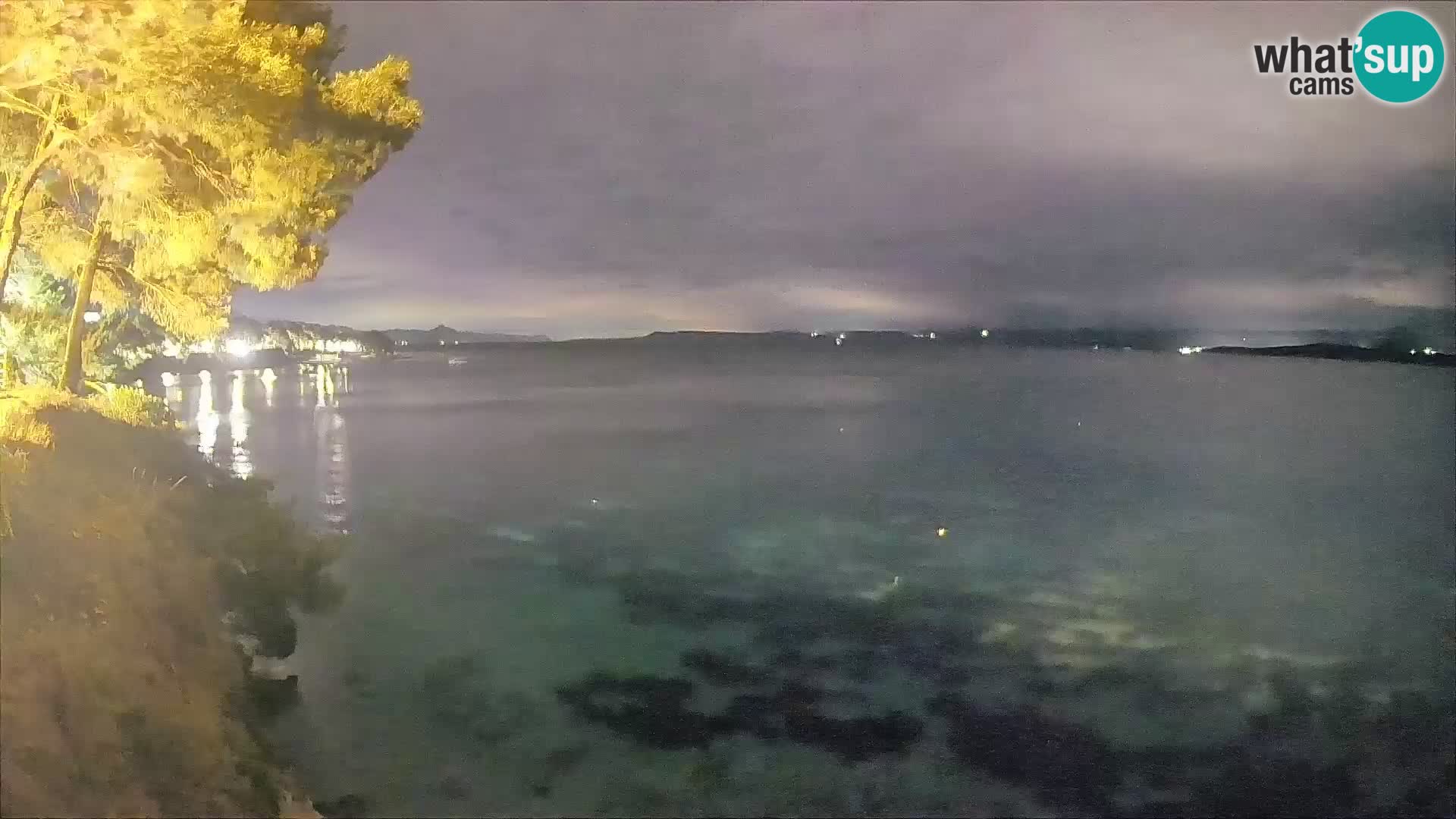Webcam Spiaggia Potočine Bol – Vista live sulla spiaggia Borak, Isola di Brač
