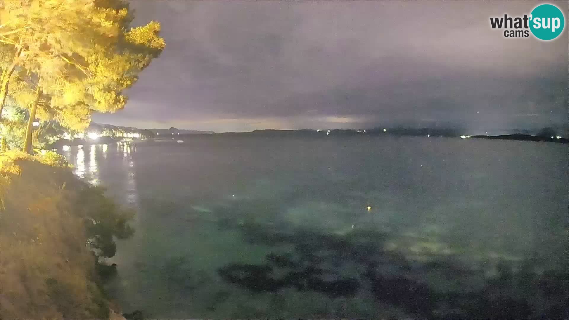 Webcam Spiaggia Potočine Bol – Vista live sulla spiaggia Borak, Isola di Brač