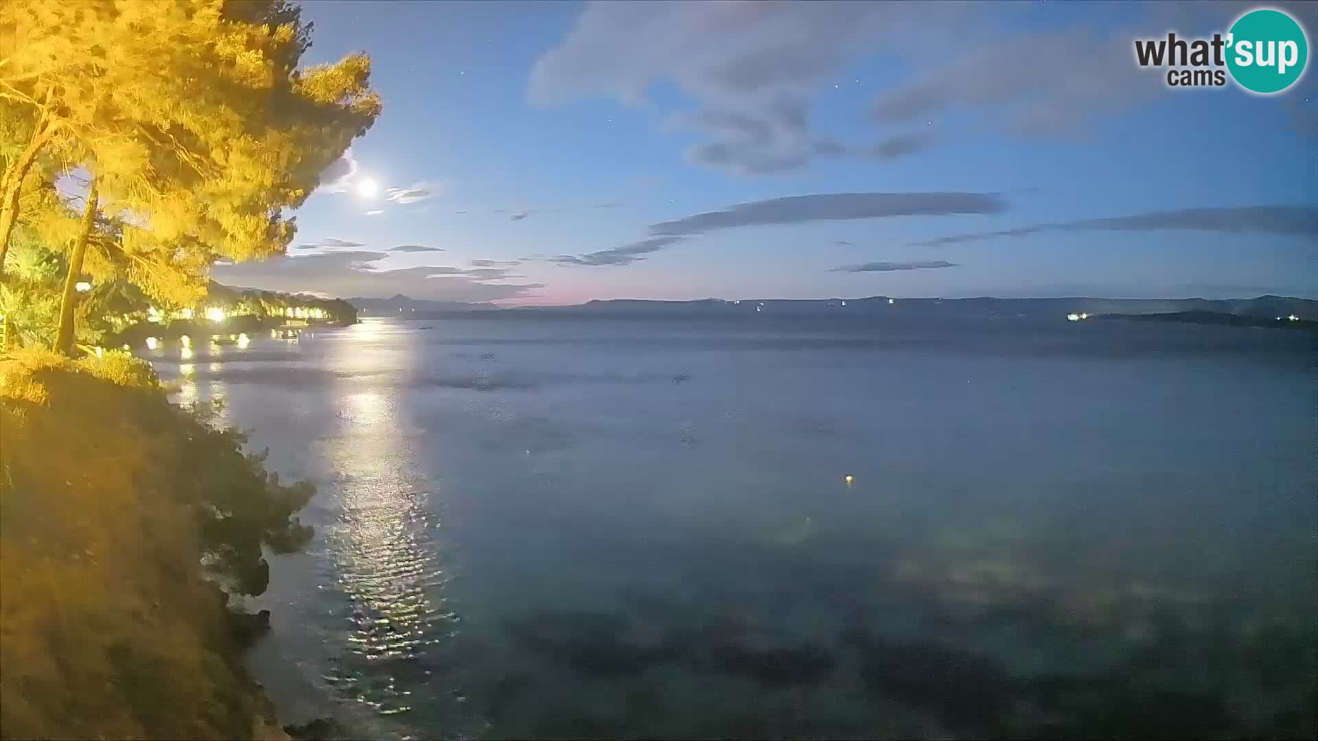 Webcam Strand Potočine Bol – Liveblick auf Borak Beach, Insel Brač