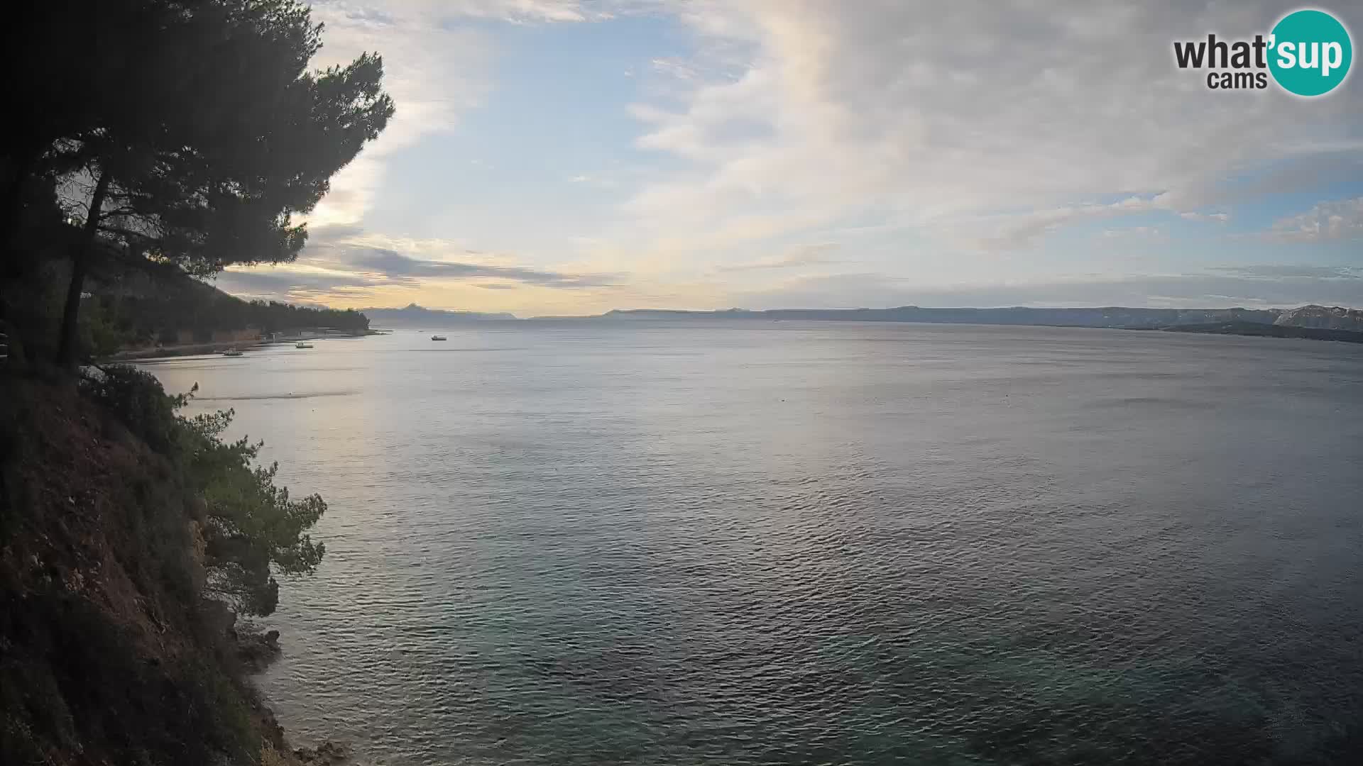 Webcam plage Potočine Bol – Vue en direct sur Borak Beach, île de Brač