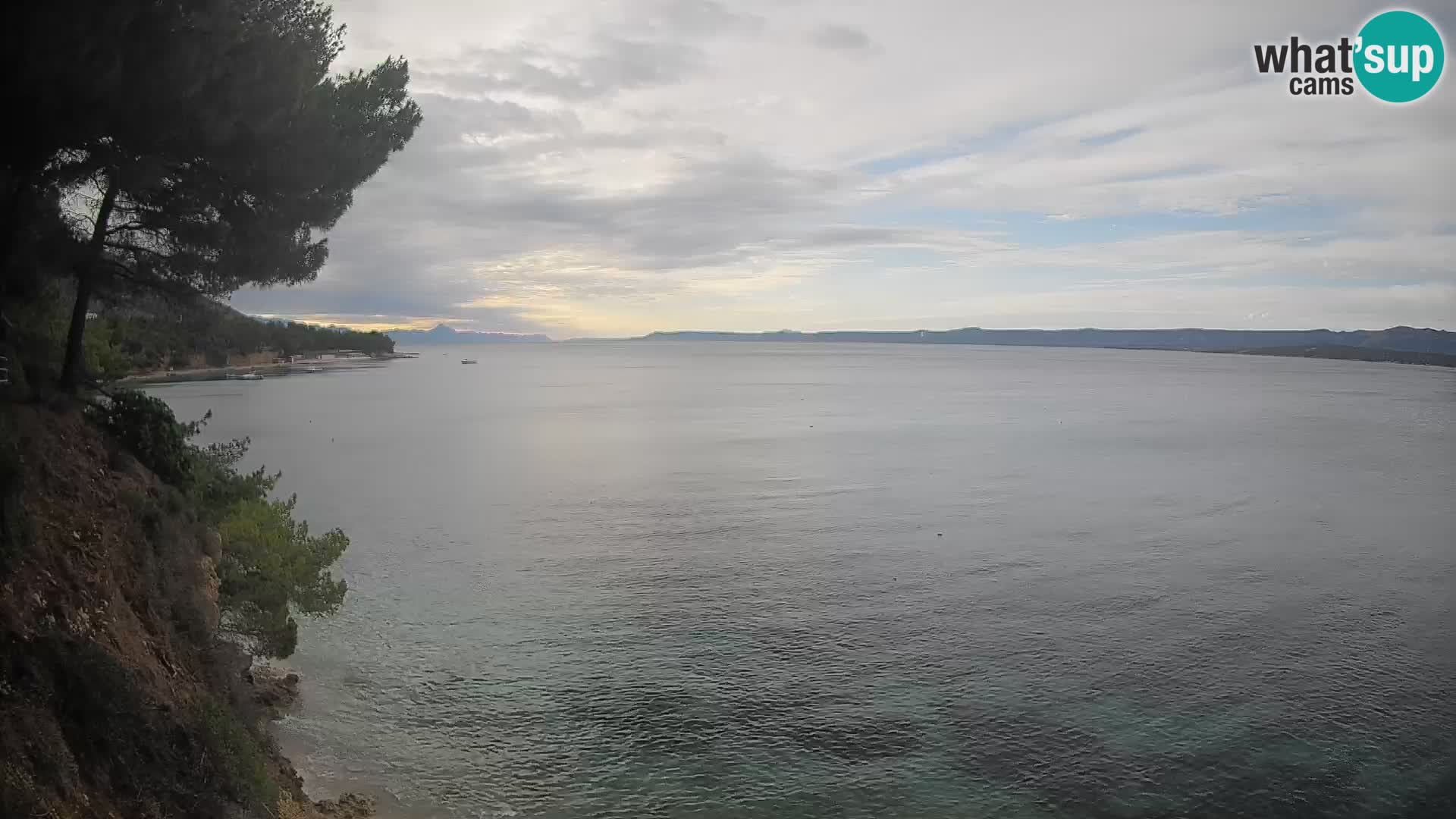 Web kamera Potočine Bol – Pogled uživo na plažu Borak, otok Brač