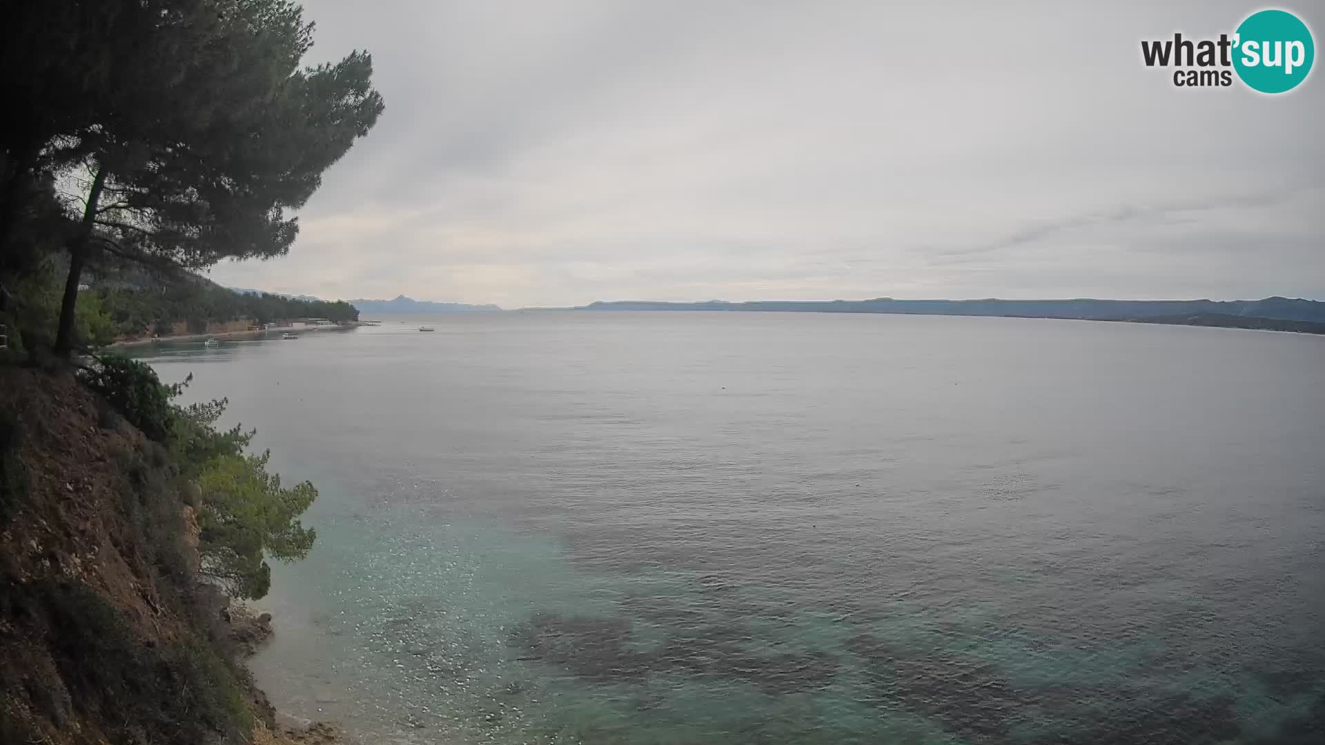 Webcam Playa Potočine Bol – Vista en vivo de Borak Beach, Isla de Brač