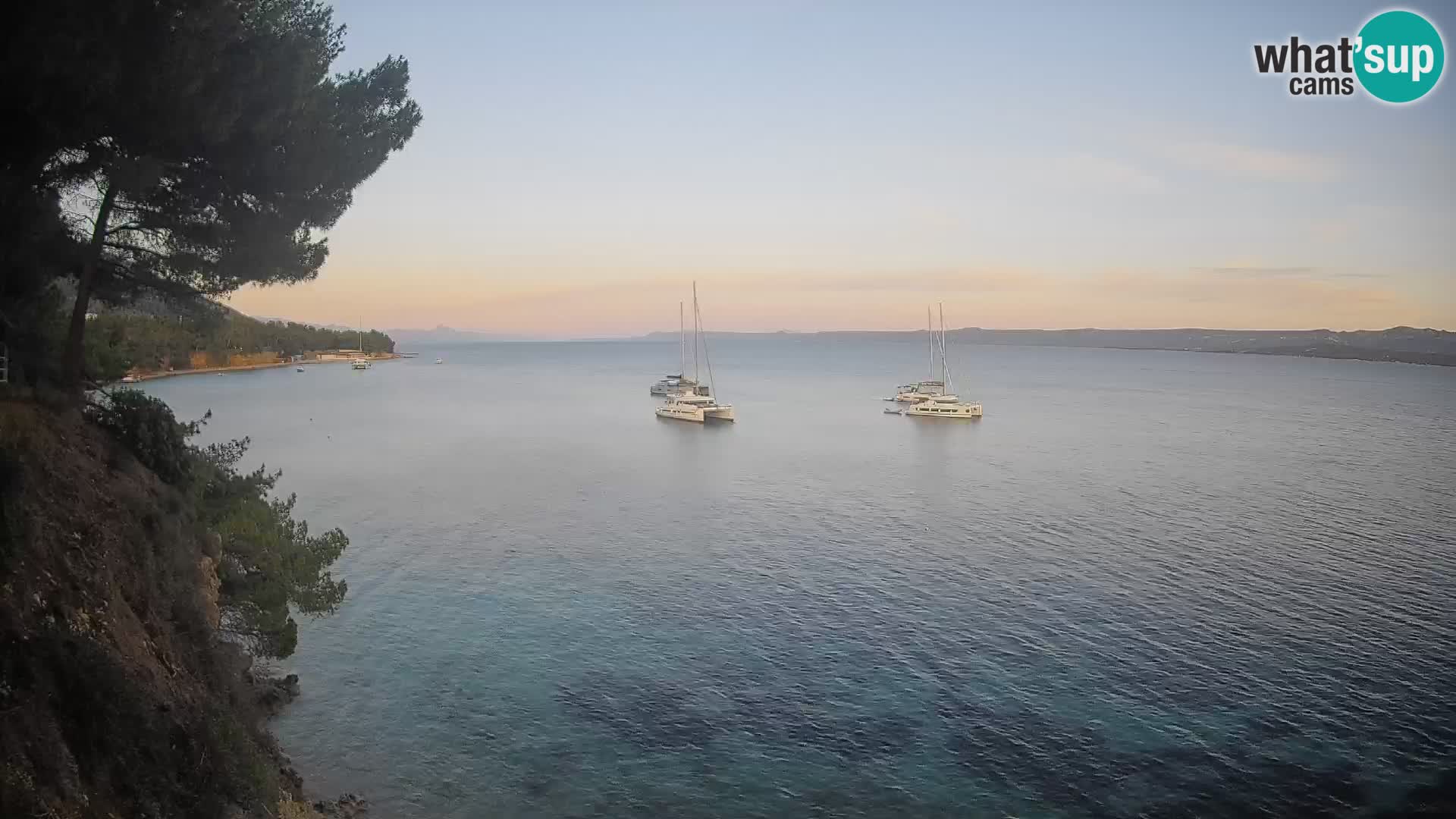 Webcam Potočine Beach Bol – Live View of Borak Beach, Brač Island