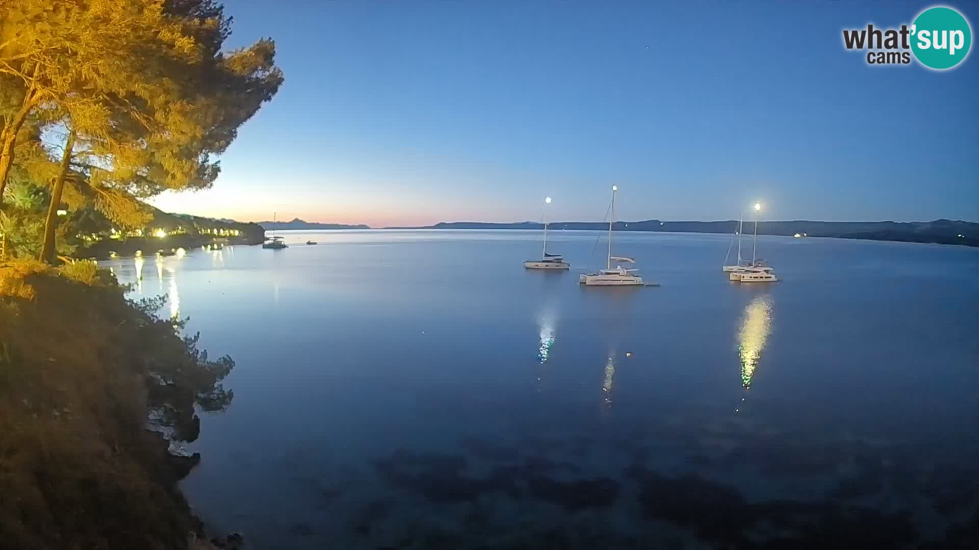 Webcam Strand Potočine Bol – Liveblick auf Borak Beach, Insel Brač