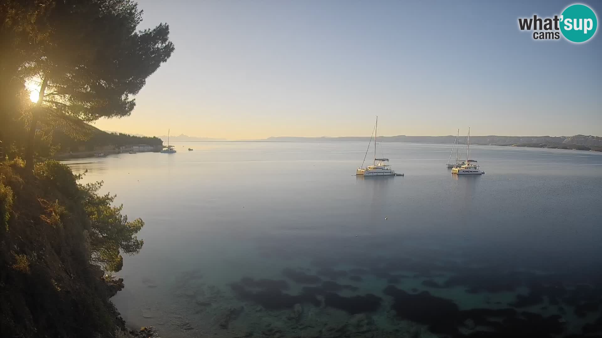 Webcam Potočine Beach Bol – Live View of Borak Beach, Brač Island