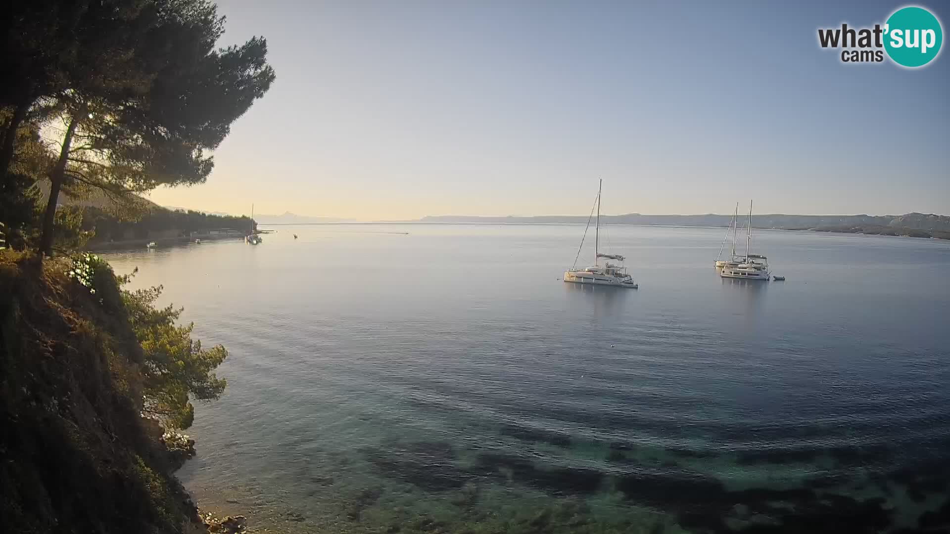 Webcam Potočine Beach Bol – Live View of Borak Beach, Brač Island