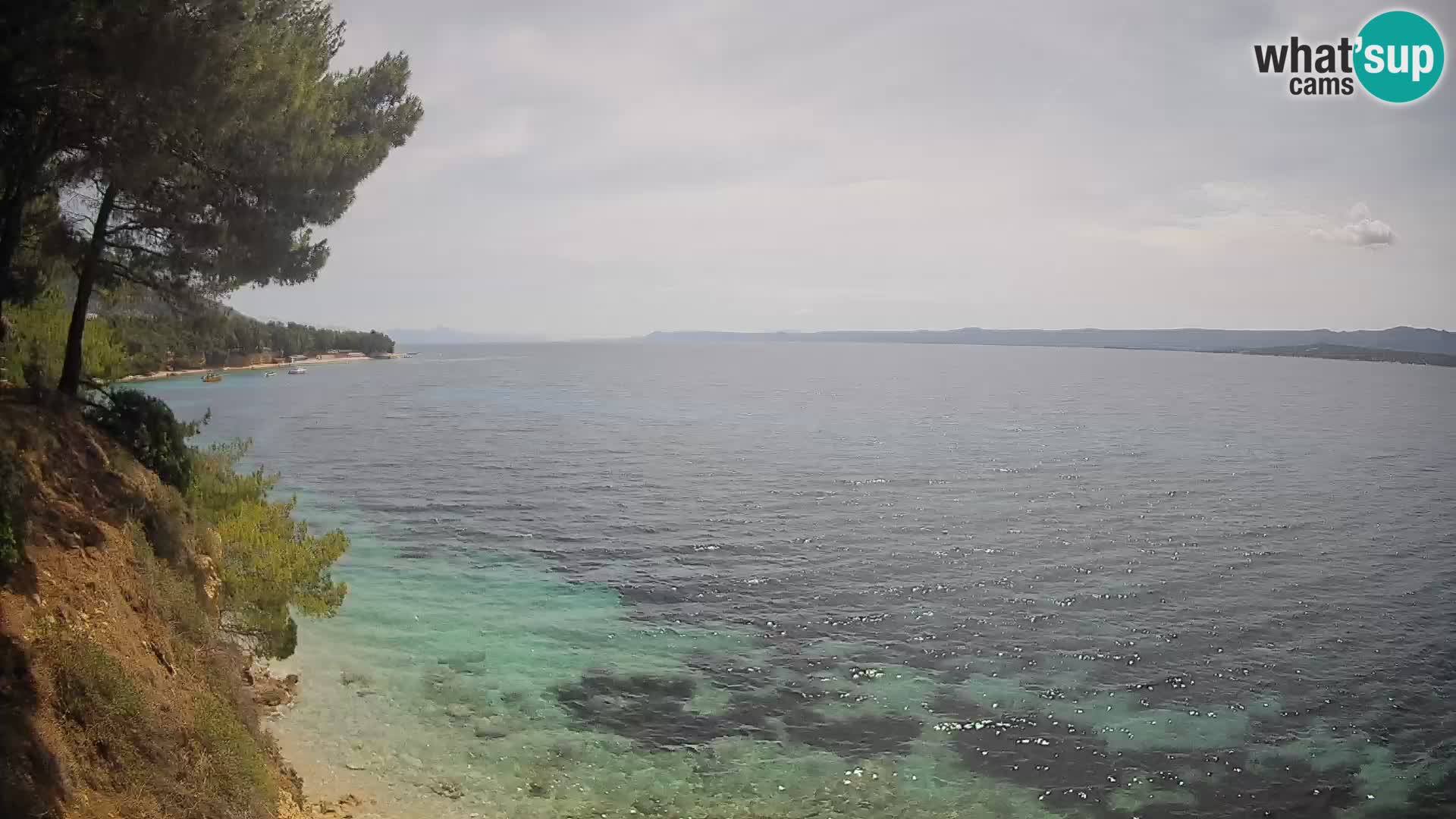 Webcam Strand Potočine Bol – Liveblick auf Borak Beach, Insel Brač