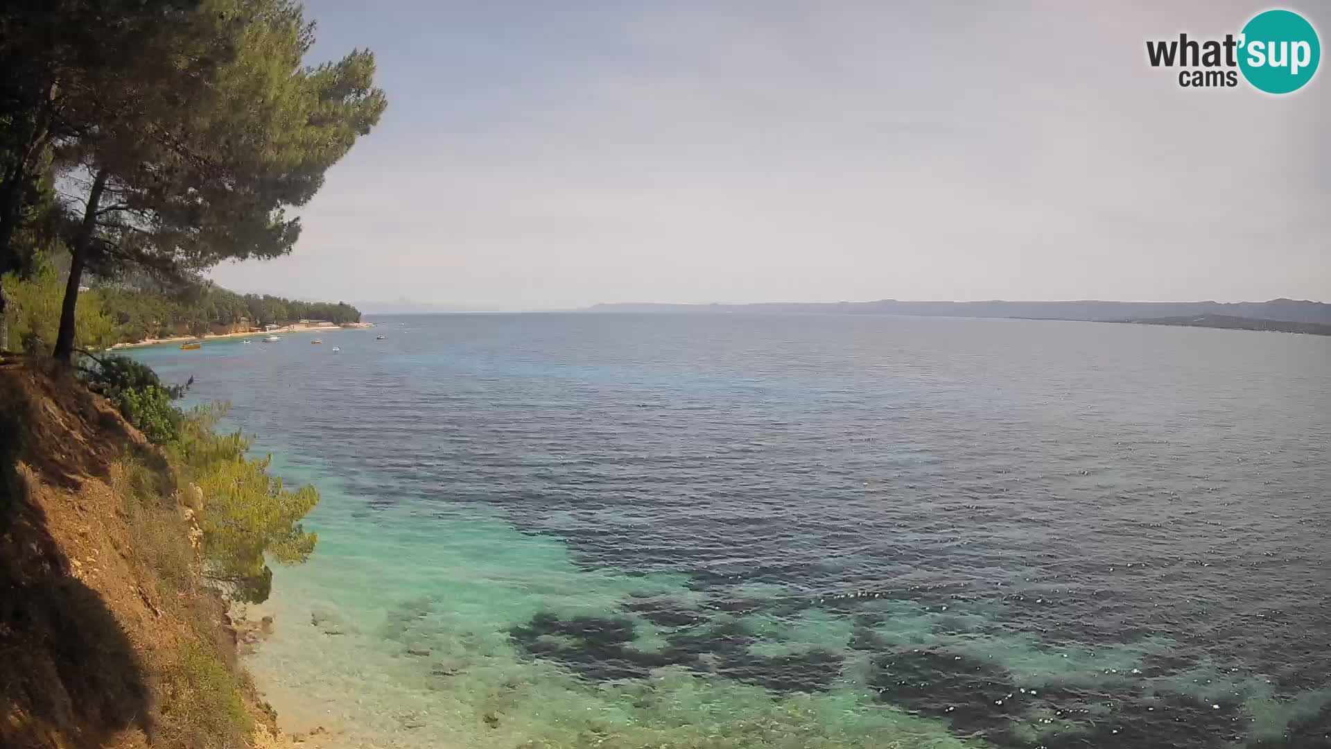 Webcam Strand Potočine Bol – Liveblick auf Borak Beach, Insel Brač