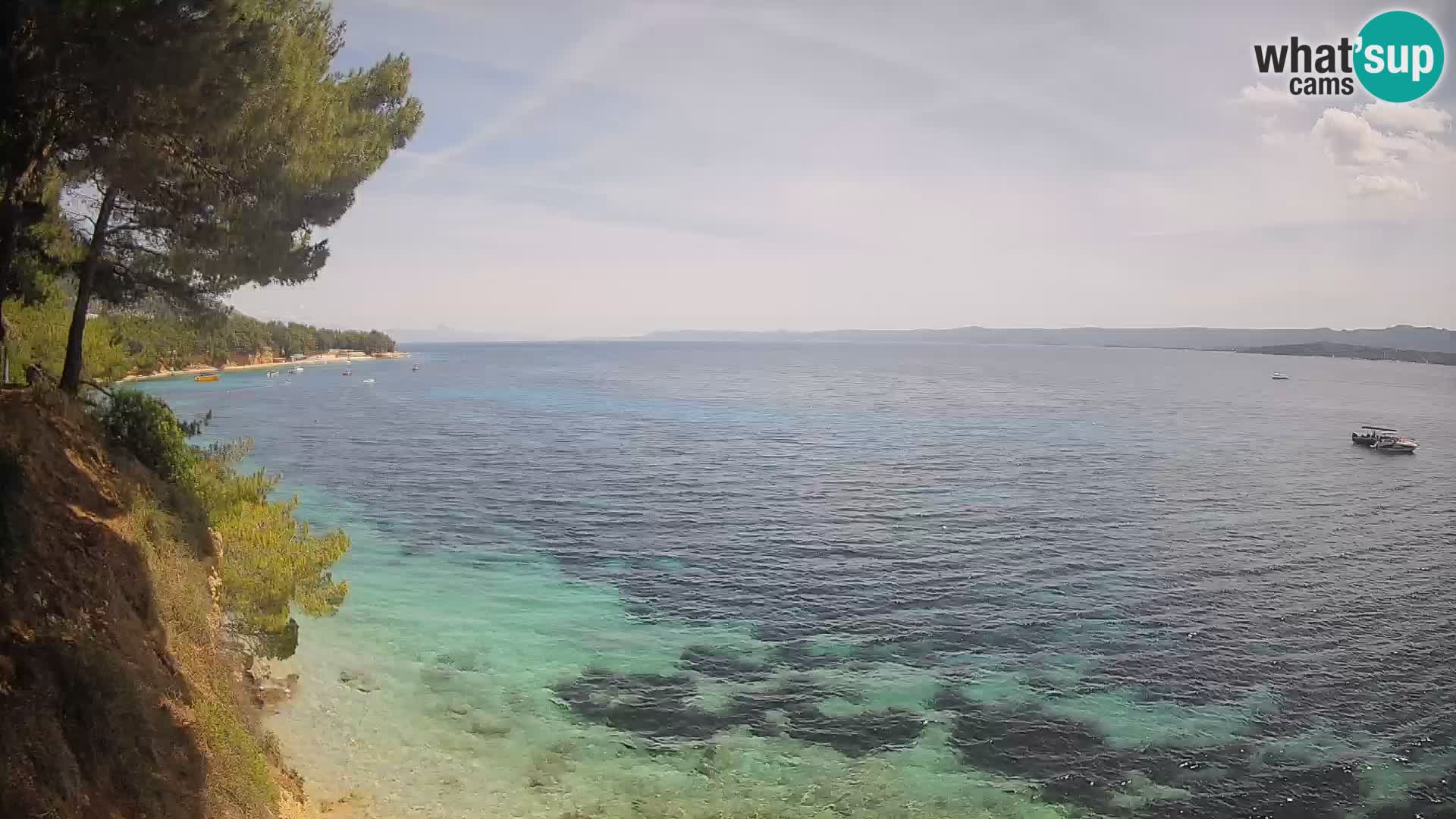 Webcam Potočine Beach Bol – Live View of Borak Beach, Brač Island