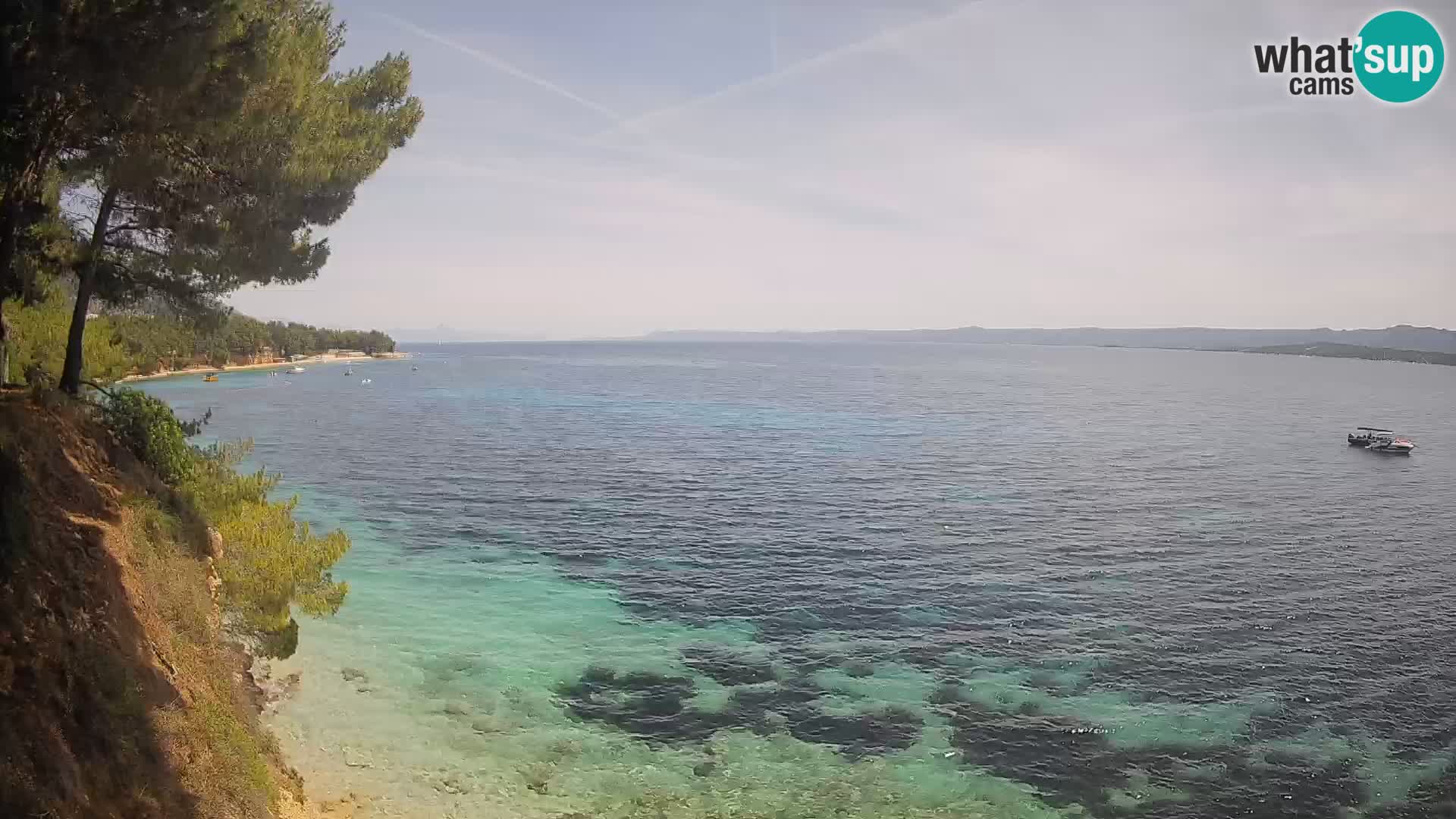 Webcam Potočine Beach Bol – Live View of Borak Beach, Brač Island