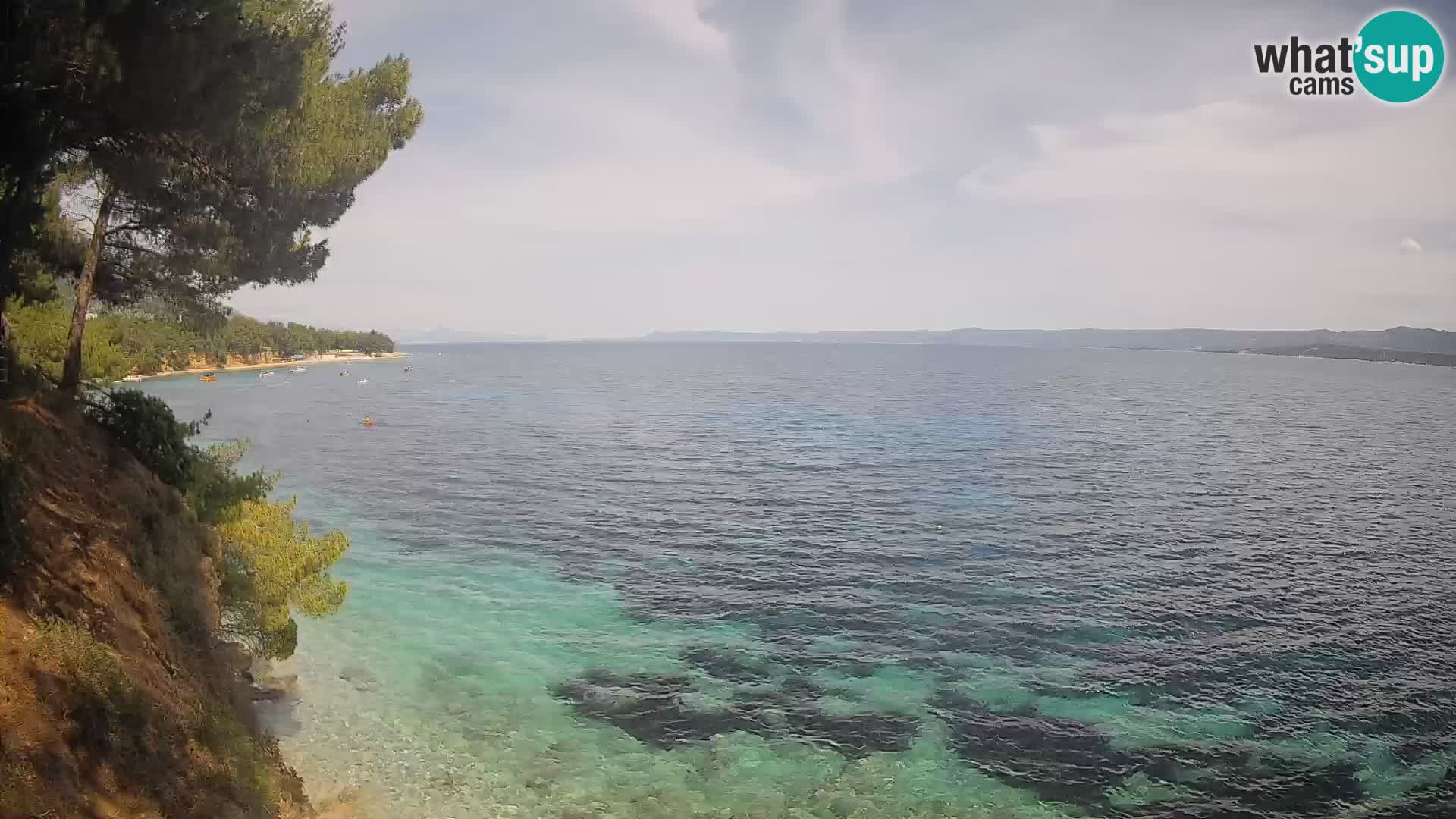 Webcam Potočine Beach Bol – Live View of Borak Beach, Brač Island