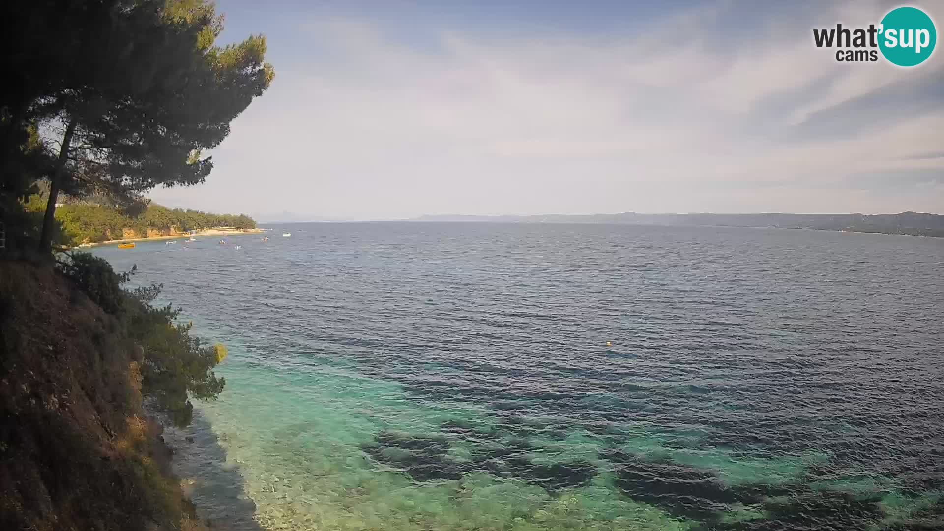 Webcam Potočine Beach Bol – Live View of Borak Beach, Brač Island