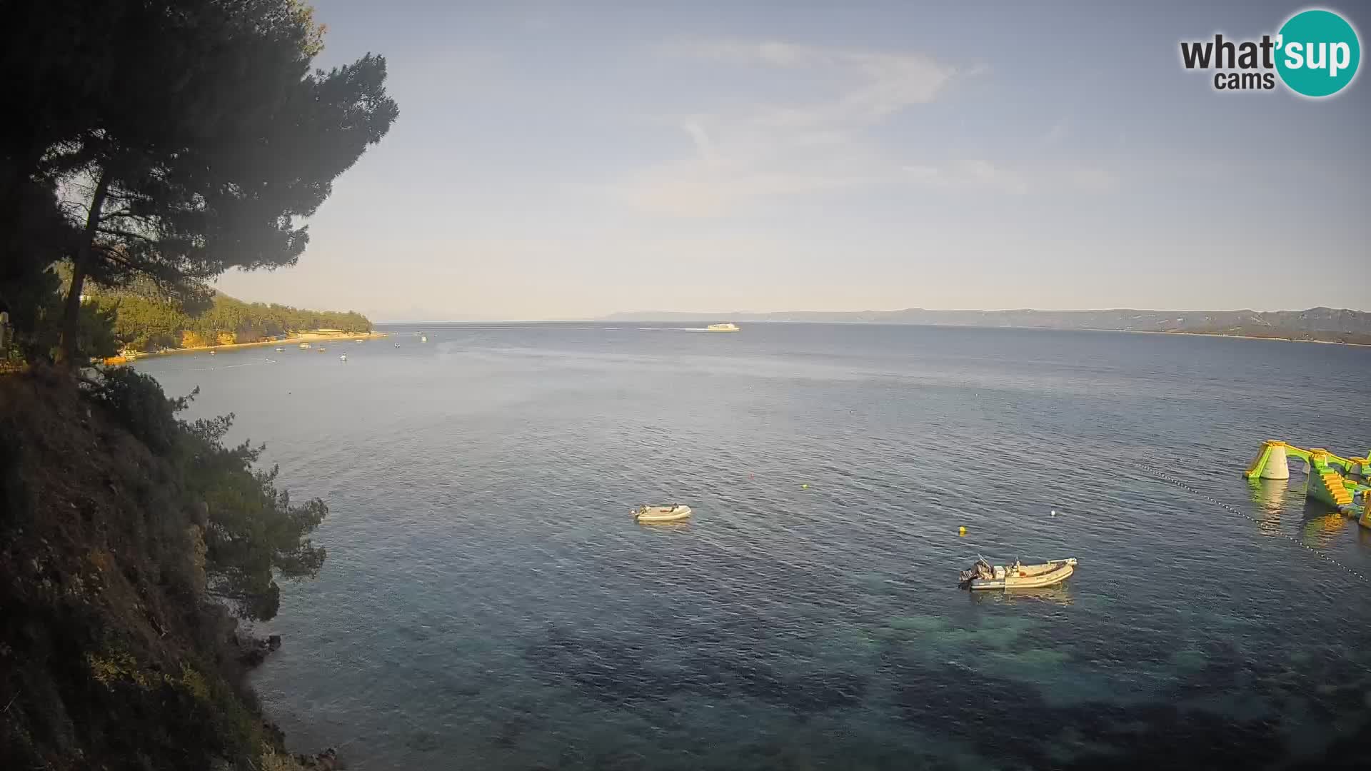 Webcam Potočine Beach Bol – Live View of Borak Beach, Brač Island