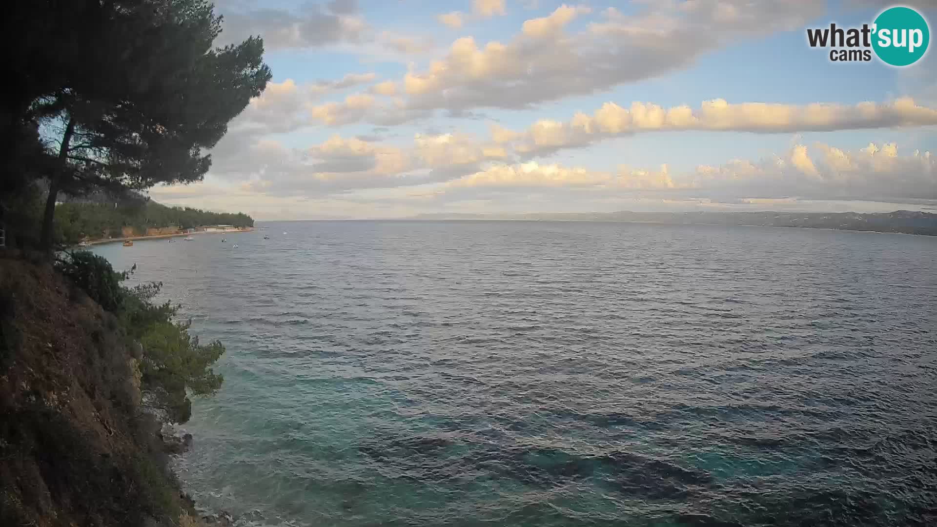 Webcam plage Potočine Bol – Vue en direct sur Borak Beach, île de Brač
