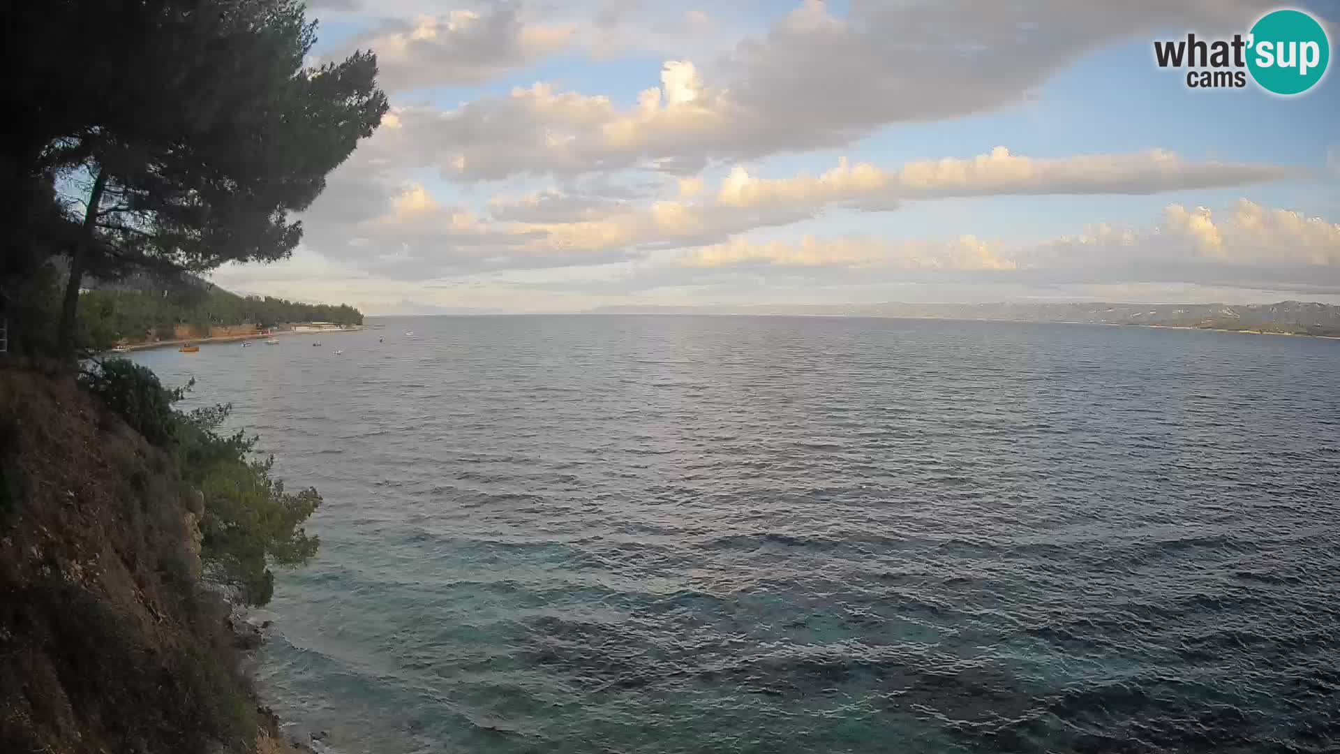 Web kamera Potočine Bol – Pogled uživo na plažu Borak, otok Brač