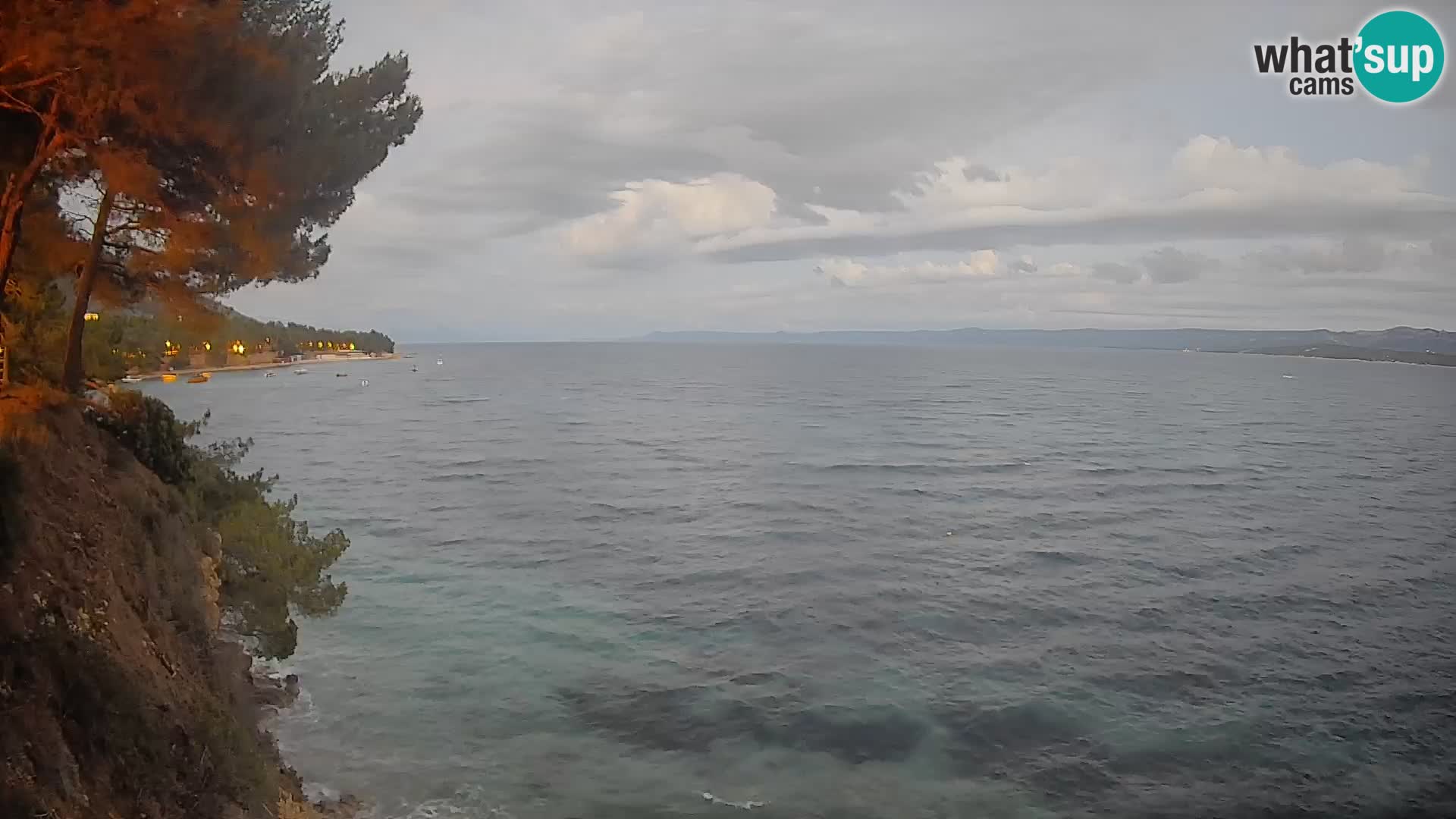 Webcam Playa Potočine Bol – Vista en vivo de Borak Beach, Isla de Brač