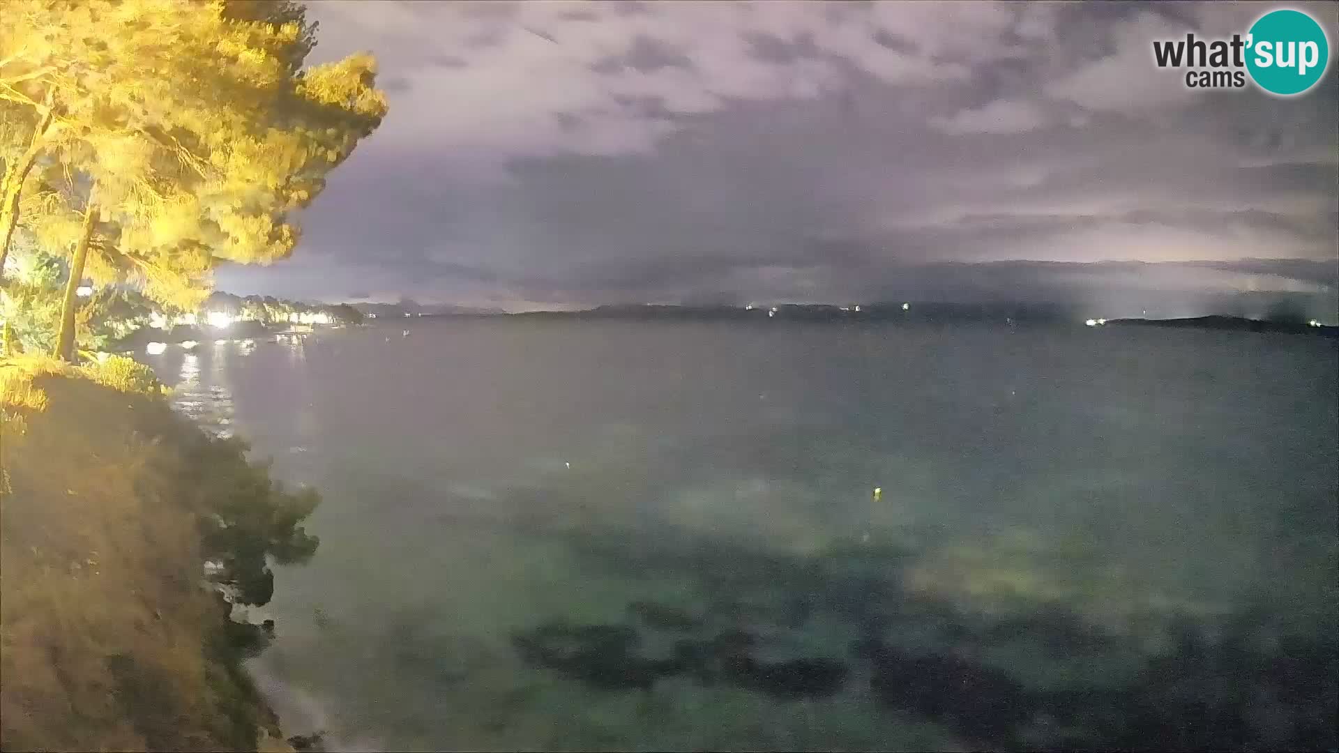 Webcam Playa Potočine Bol – Vista en vivo de Borak Beach, Isla de Brač