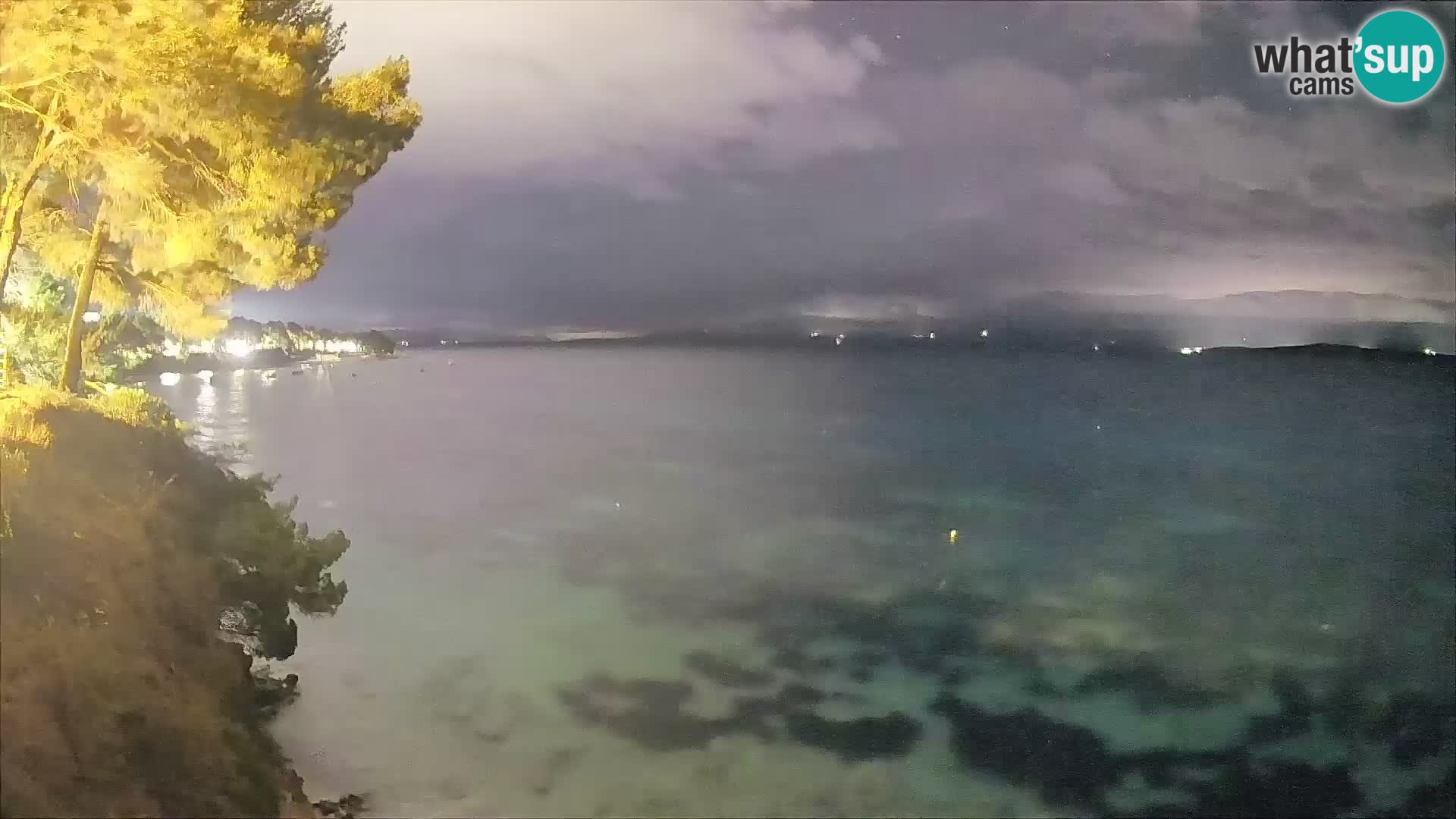 Webcam Strand Potočine Bol – Liveblick auf Borak Beach, Insel Brač