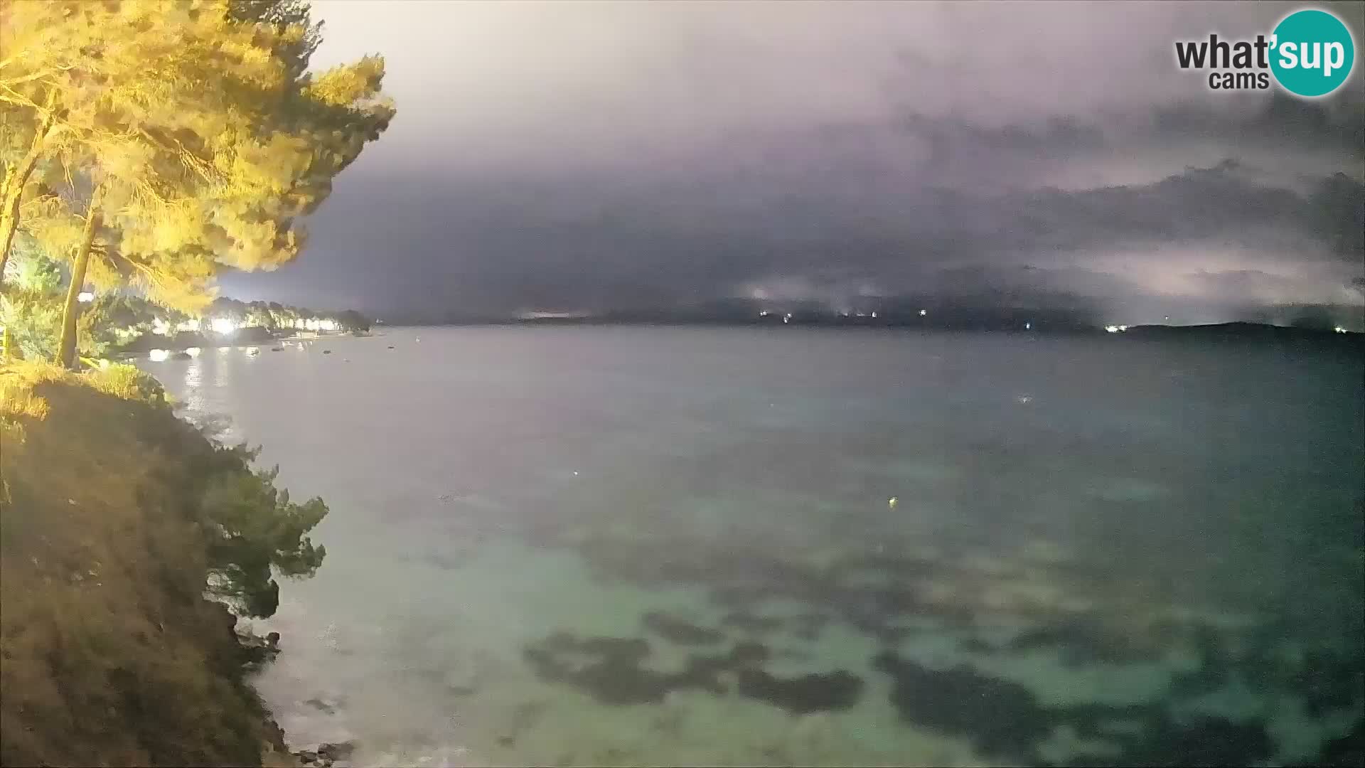 Webcam Potočine Beach Bol – Live View of Borak Beach, Brač Island