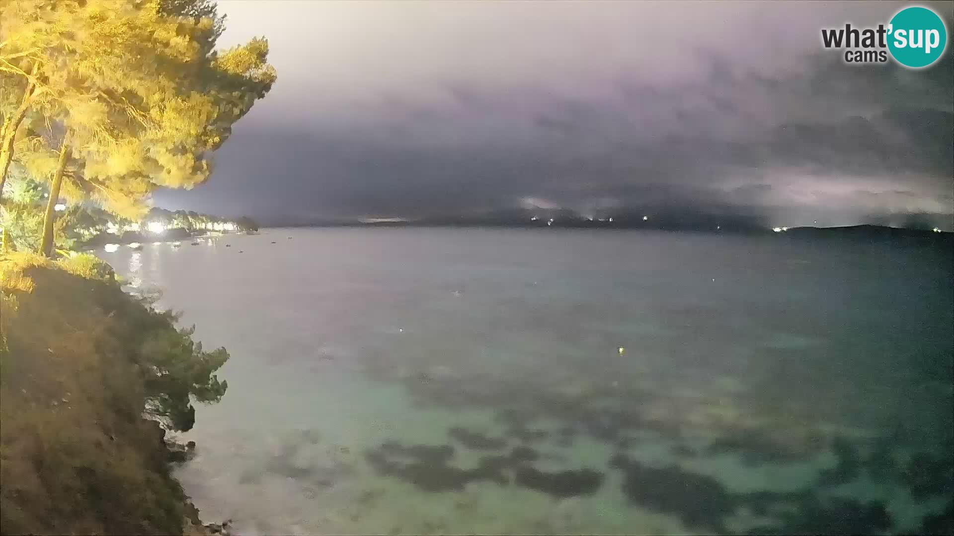 Webcam Potočine Beach Bol – Live View of Borak Beach, Brač Island
