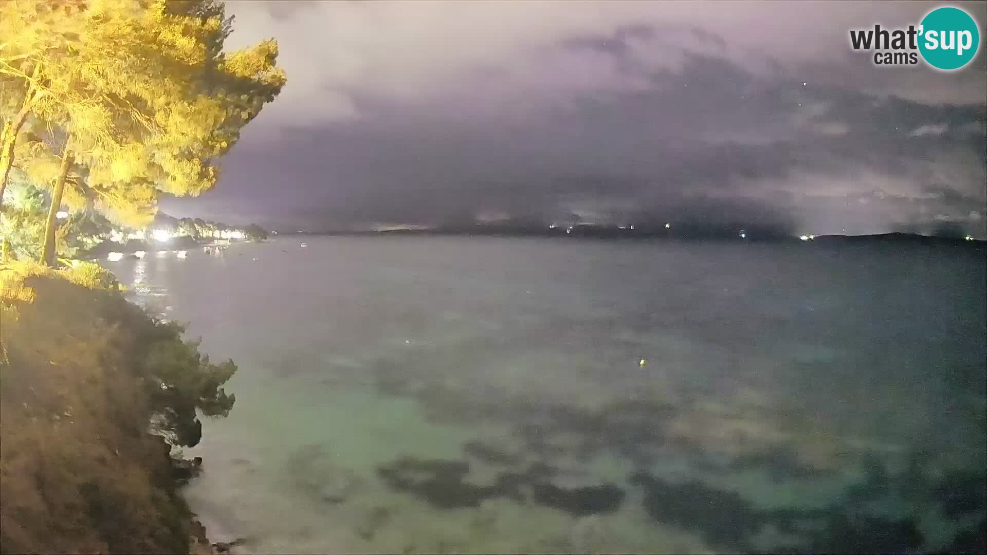 Webcam Potočine Beach Bol – Live View of Borak Beach, Brač Island