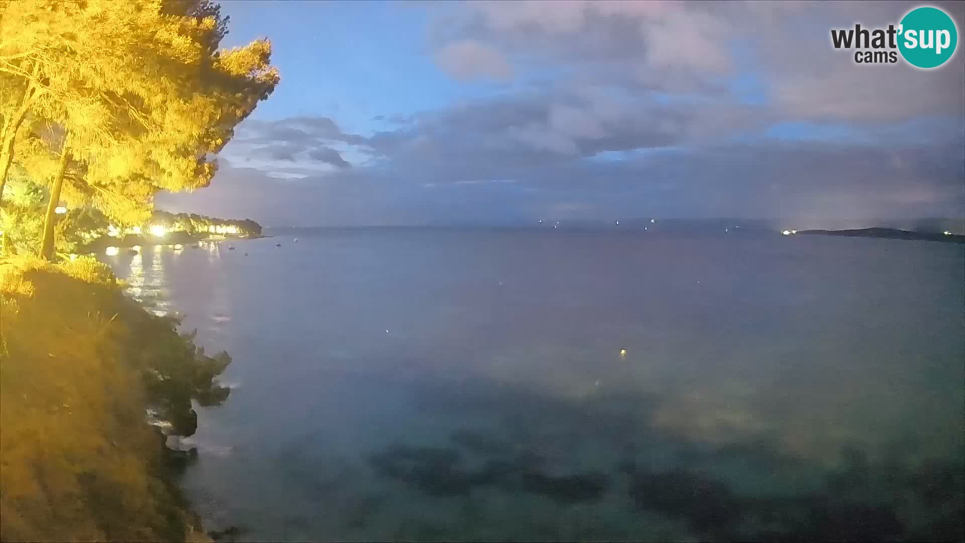 Webcam Playa Potočine Bol – Vista en vivo de Borak Beach, Isla de Brač