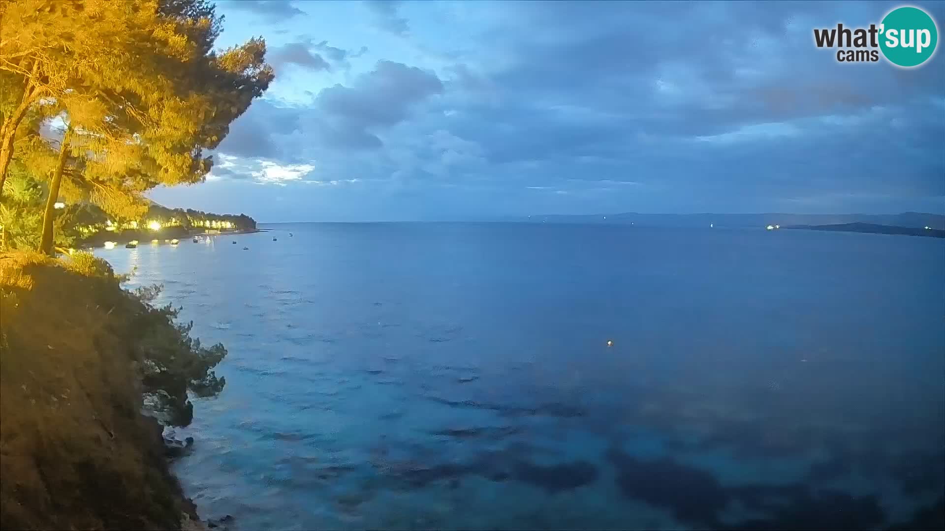 Webcam plage Potočine Bol – Vue en direct sur Borak Beach, île de Brač