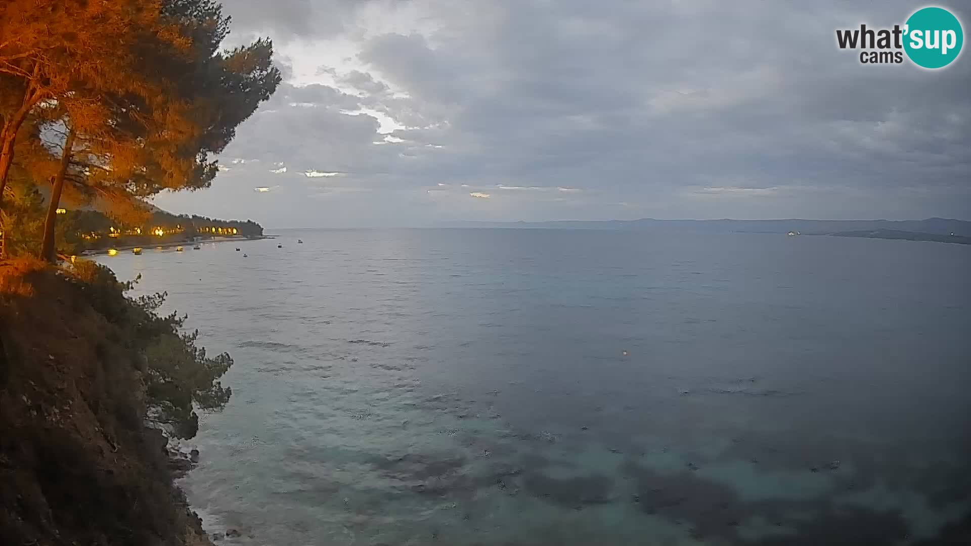 Webcam Potočine Beach Bol – Live View of Borak Beach, Brač Island