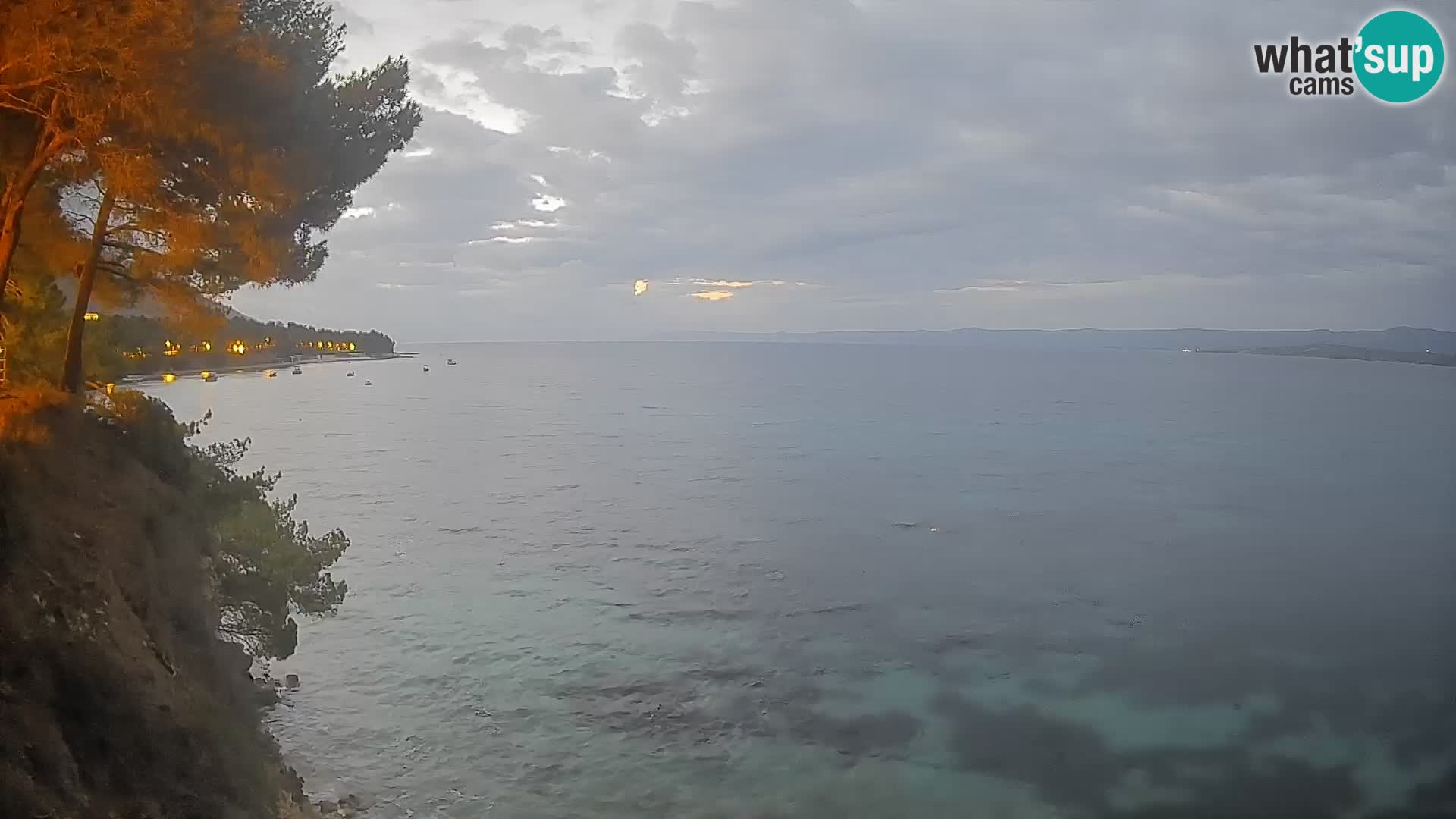 Webcam Strand Potočine Bol – Liveblick auf Borak Beach, Insel Brač