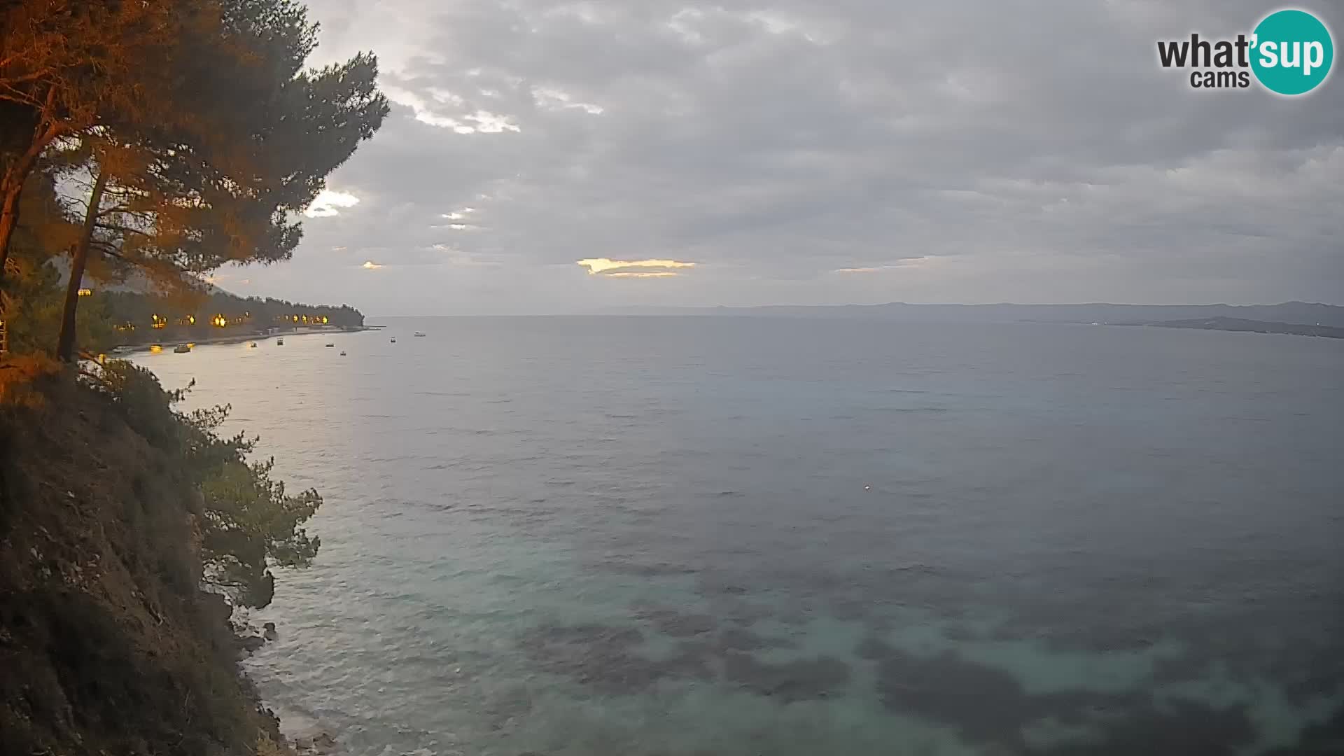 Webcam Strand Potočine Bol – Liveblick auf Borak Beach, Insel Brač