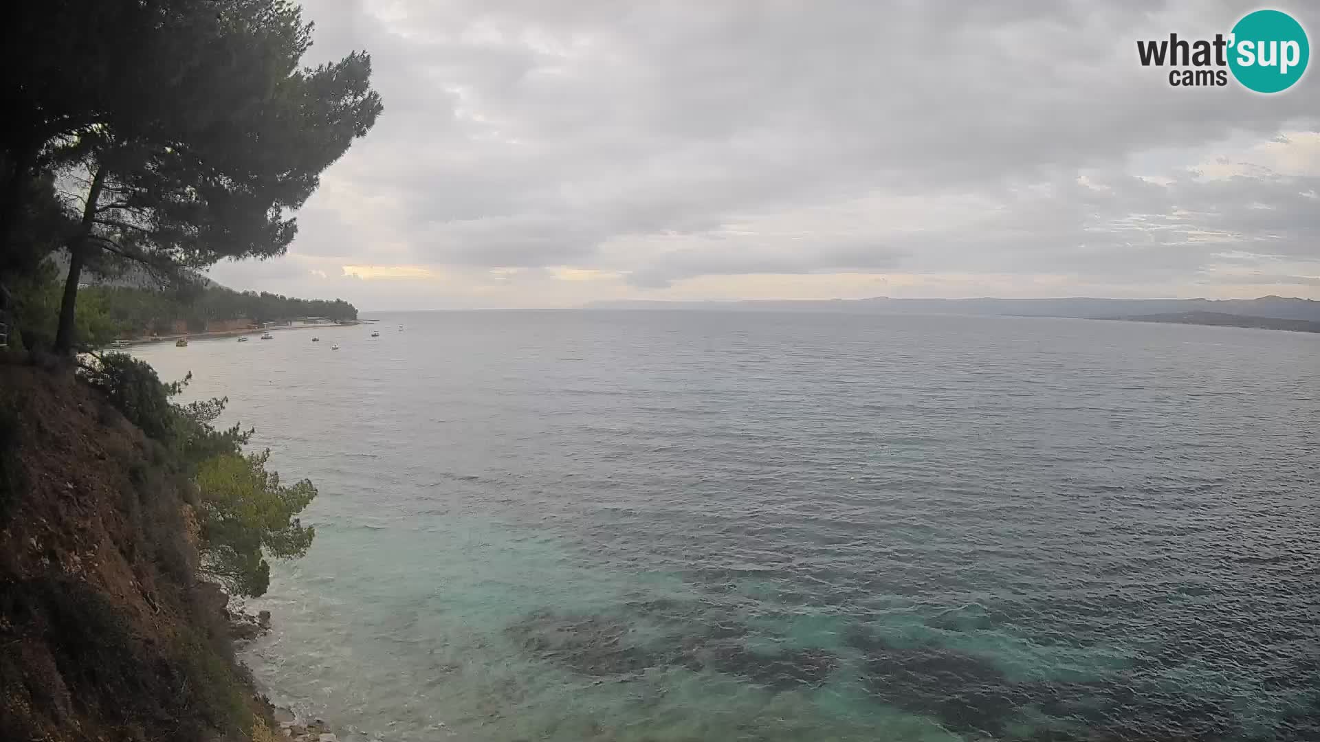 Webcam Strand Potočine Bol – Liveblick auf Borak Beach, Insel Brač