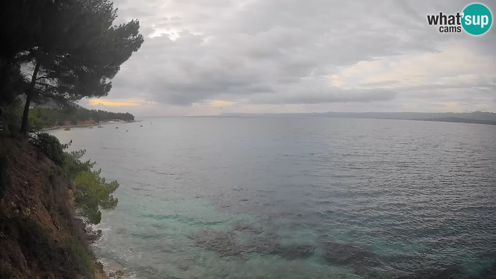 Webcam Strand Potočine Bol – Liveblick auf Borak Beach, Insel Brač
