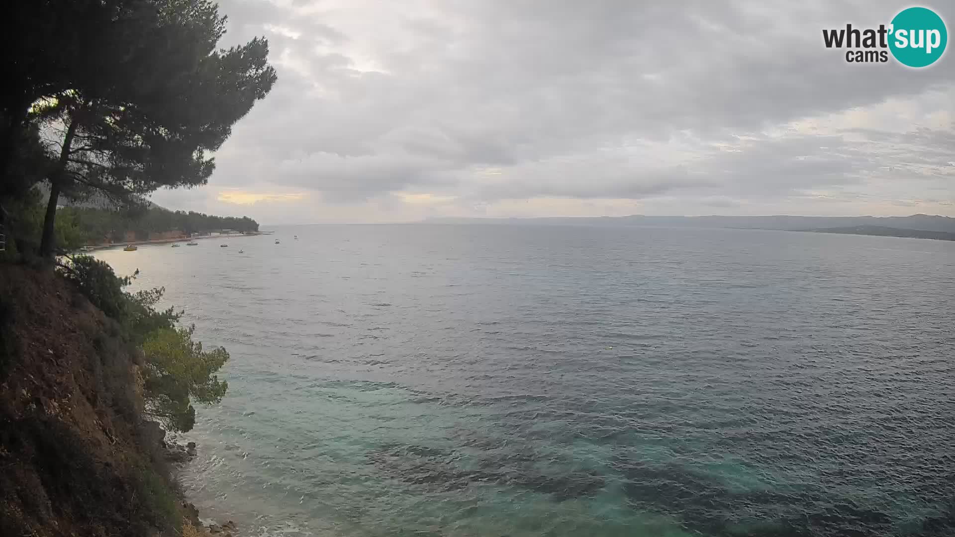 Webcam plage Potočine Bol – Vue en direct sur Borak Beach, île de Brač