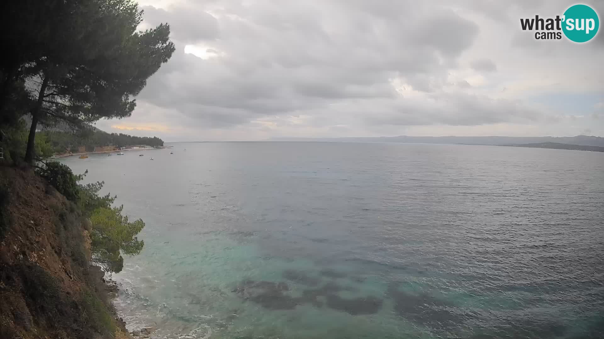 Webcam Playa Potočine Bol – Vista en vivo de Borak Beach, Isla de Brač