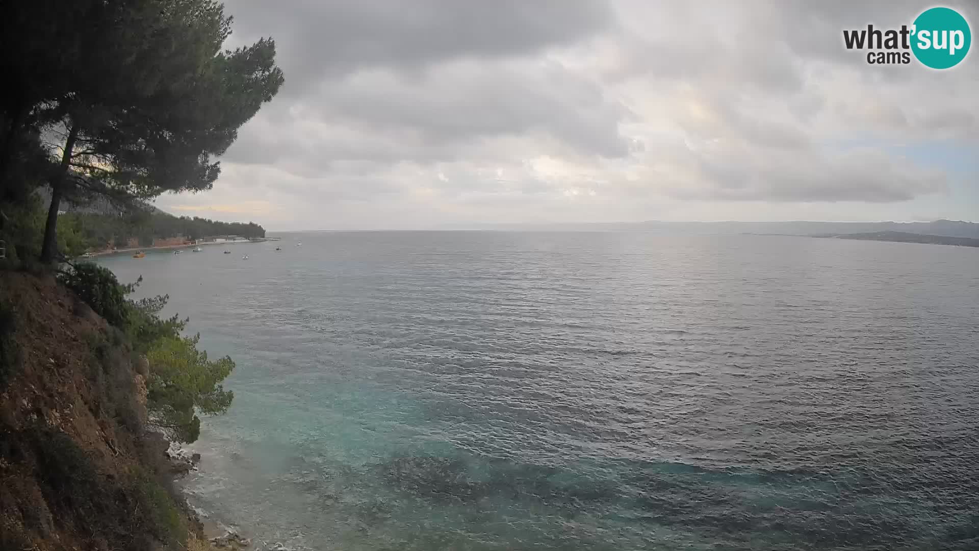 Webcam Strand Potočine Bol – Liveblick auf Borak Beach, Insel Brač
