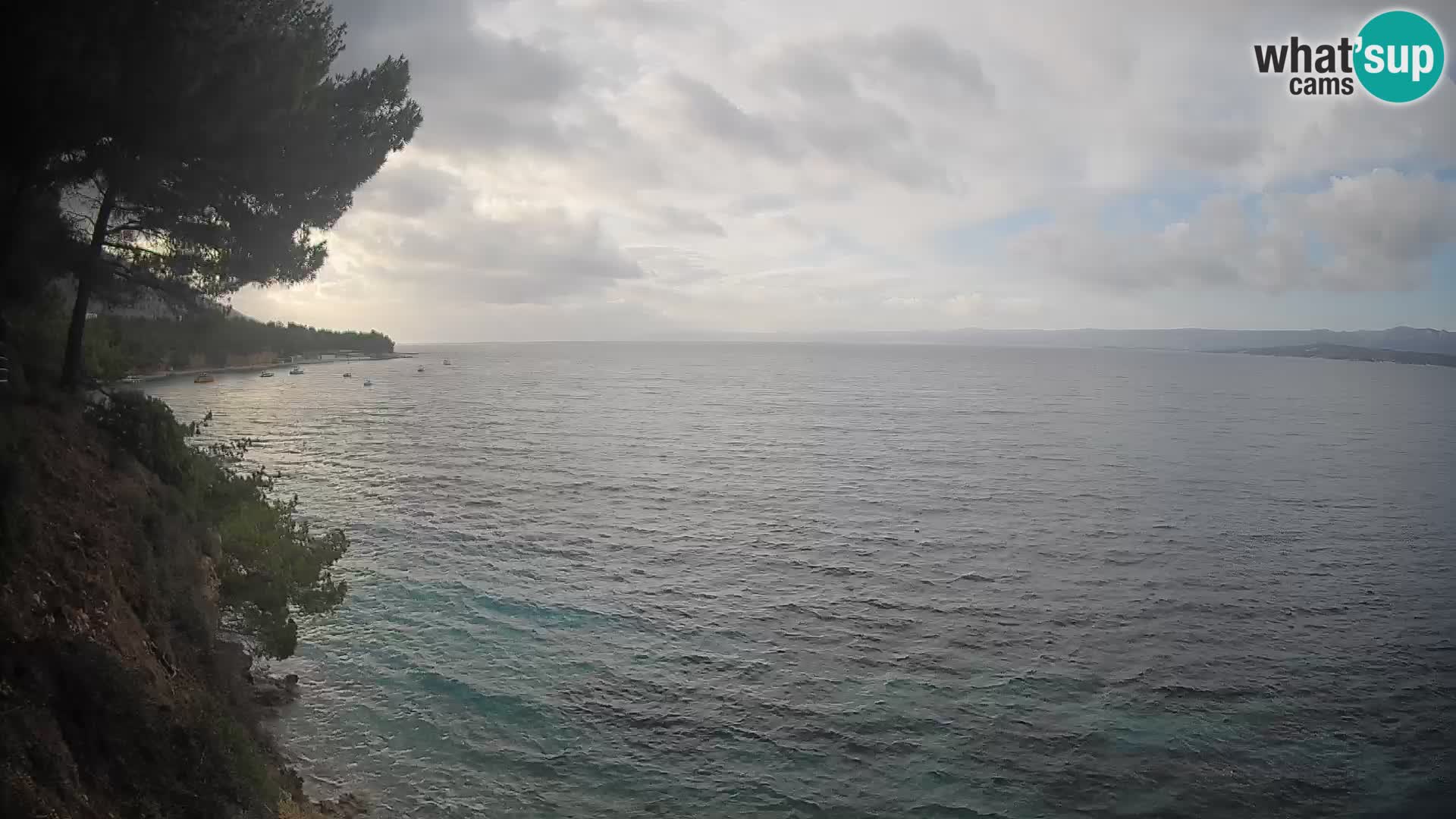 Webcam Potočine Beach Bol – Live View of Borak Beach, Brač Island