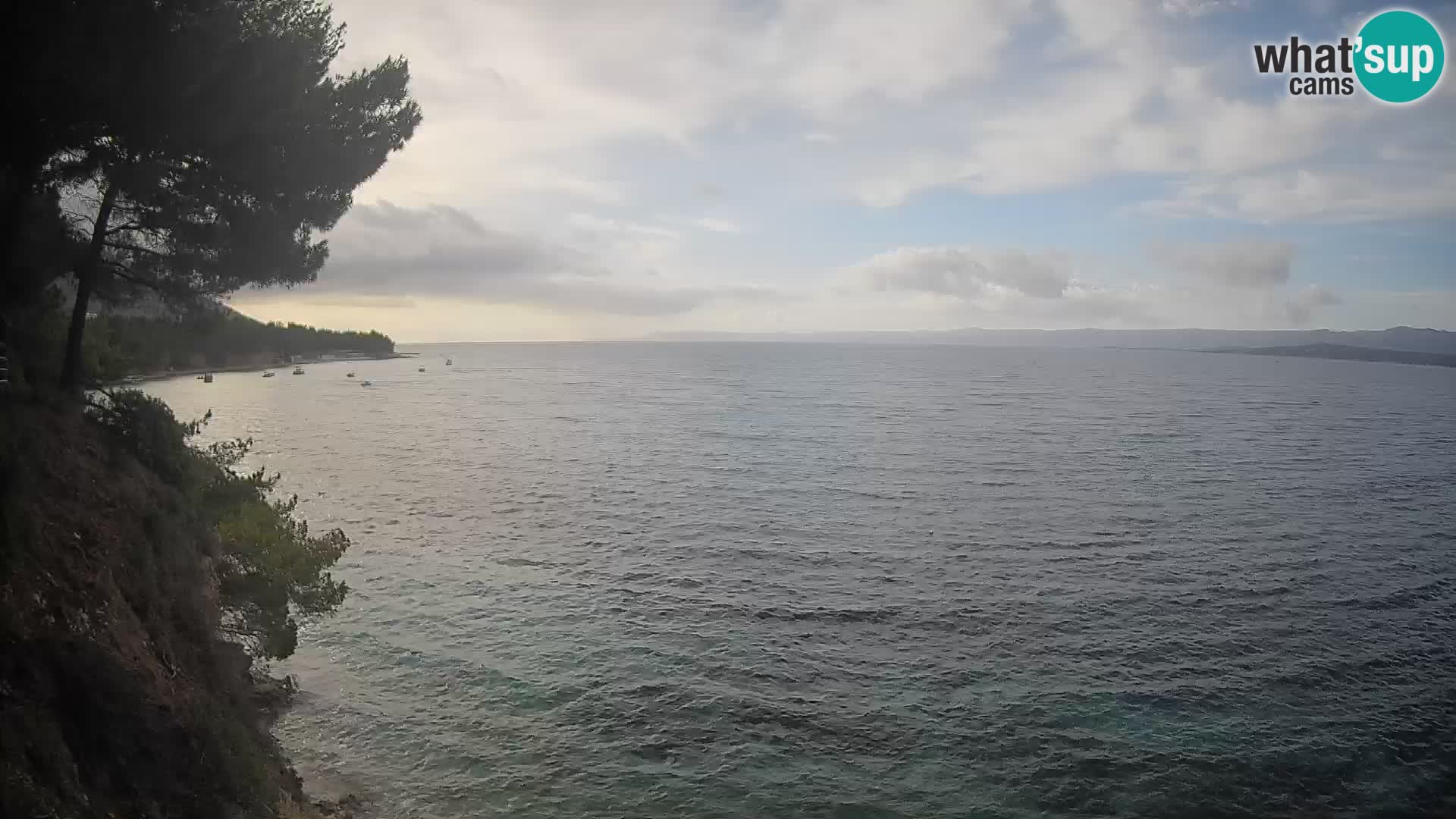 Webcam Strand Potočine Bol – Liveblick auf Borak Beach, Insel Brač