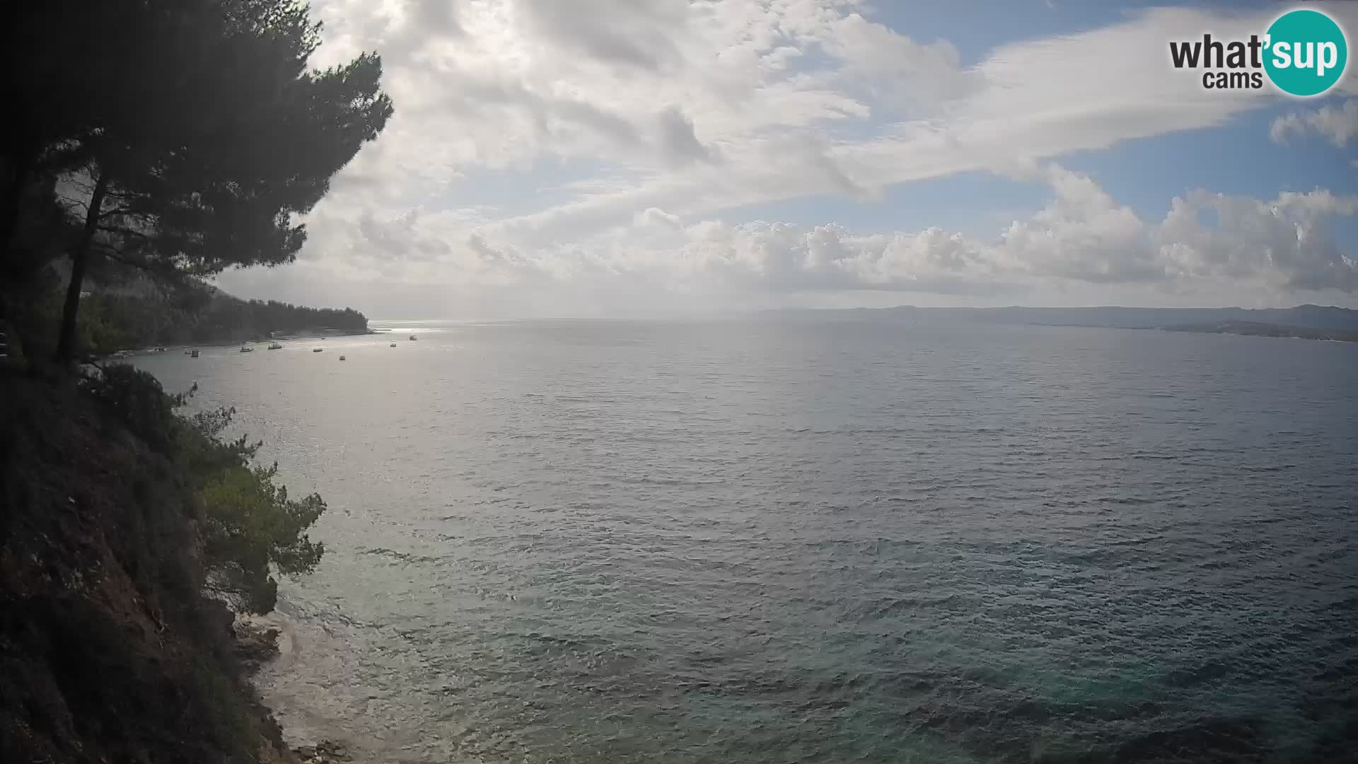 Webcam Strand Potočine Bol – Liveblick auf Borak Beach, Insel Brač