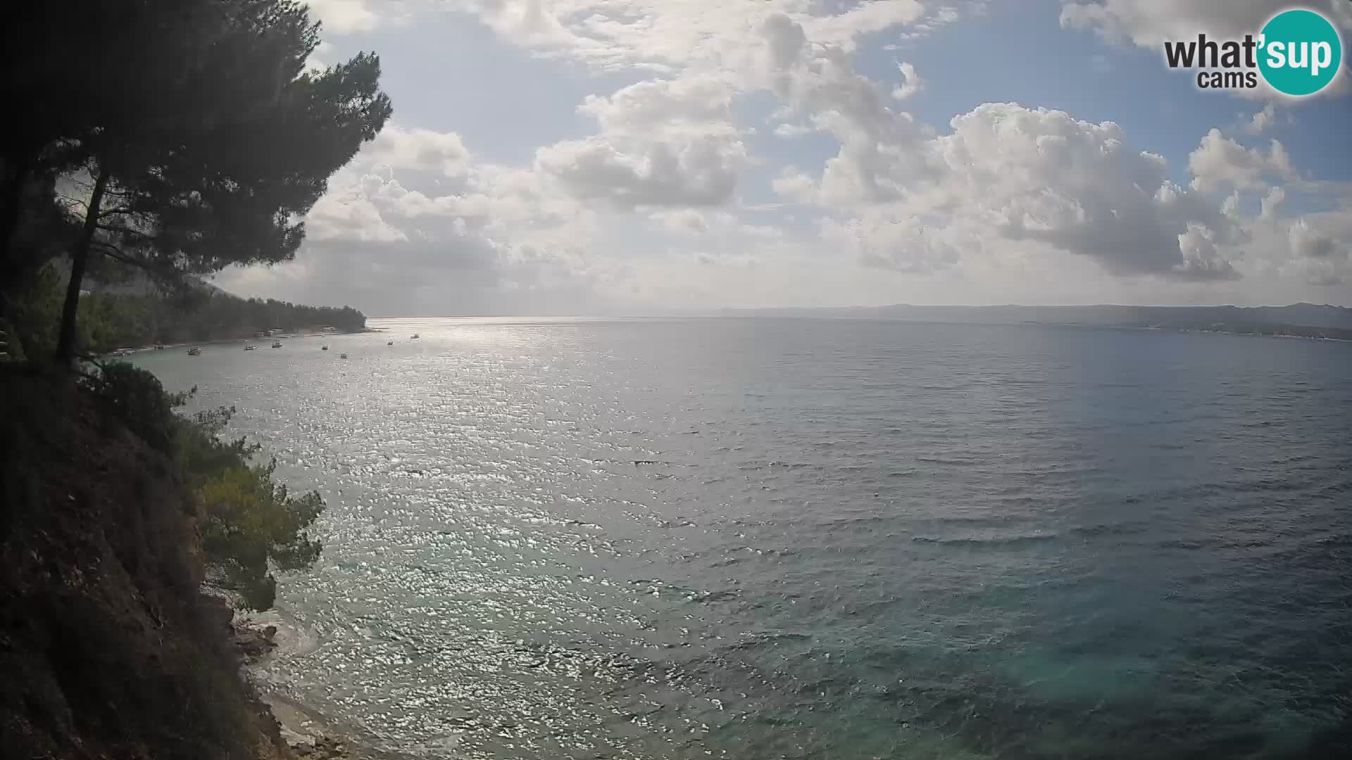 Webcam Playa Potočine Bol – Vista en vivo de Borak Beach, Isla de Brač