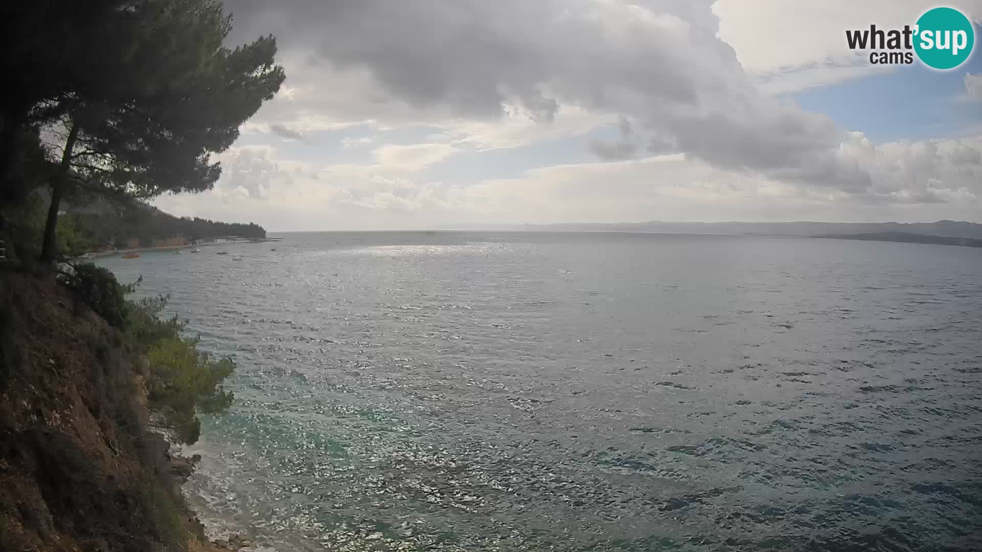 Web kamera Potočine Bol – Pogled uživo na plažu Borak, otok Brač