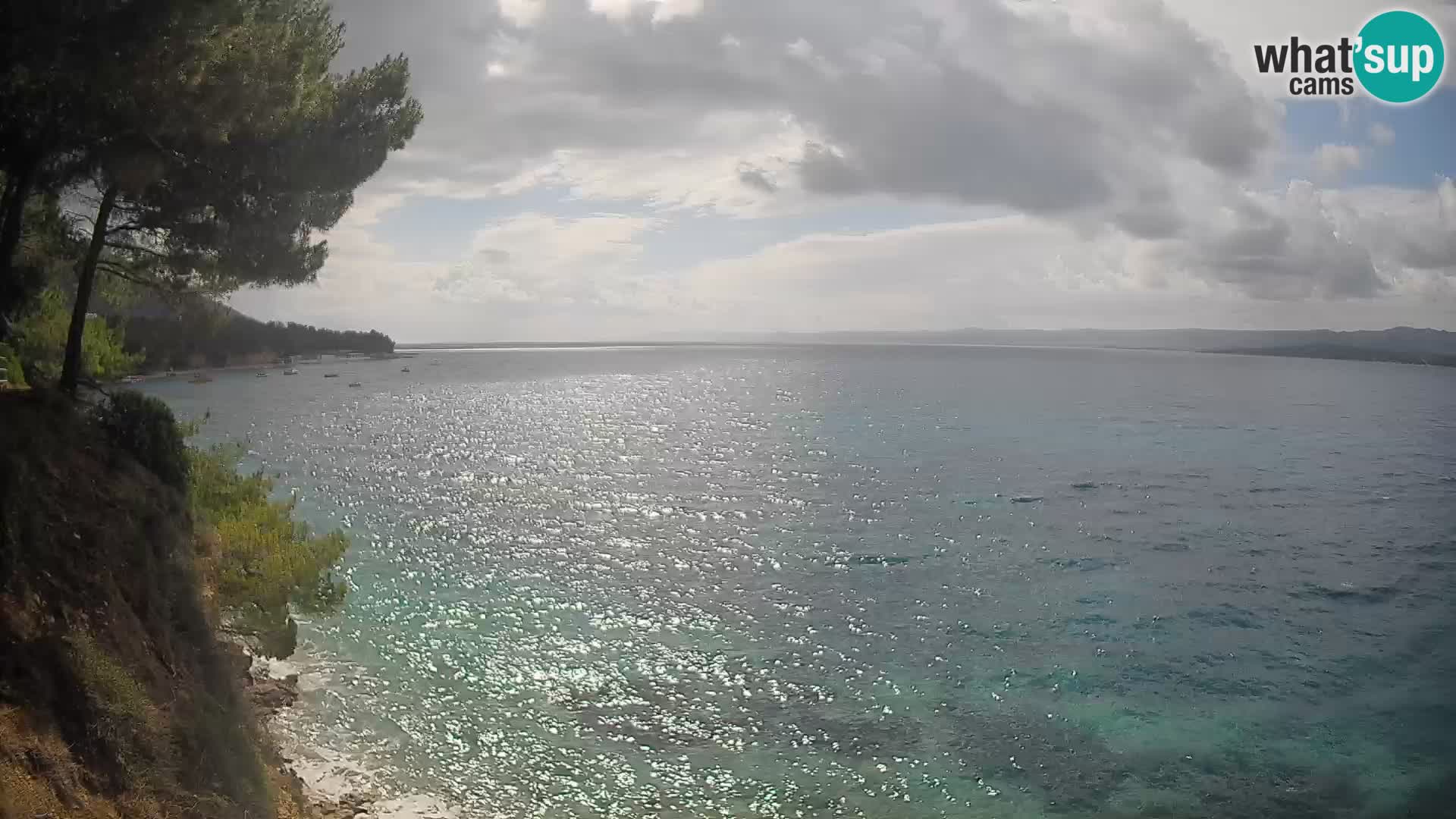 Webcam Strand Potočine Bol – Liveblick auf Borak Beach, Insel Brač