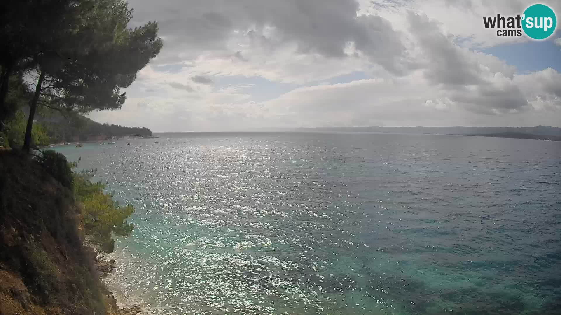 Webcam Potočine Beach Bol – Live View of Borak Beach, Brač Island