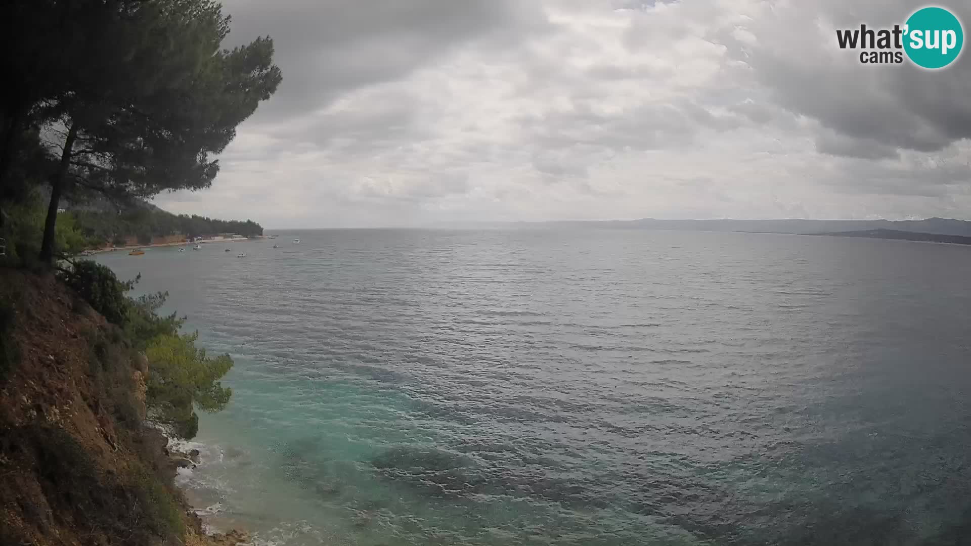 Webcam Playa Potočine Bol – Vista en vivo de Borak Beach, Isla de Brač