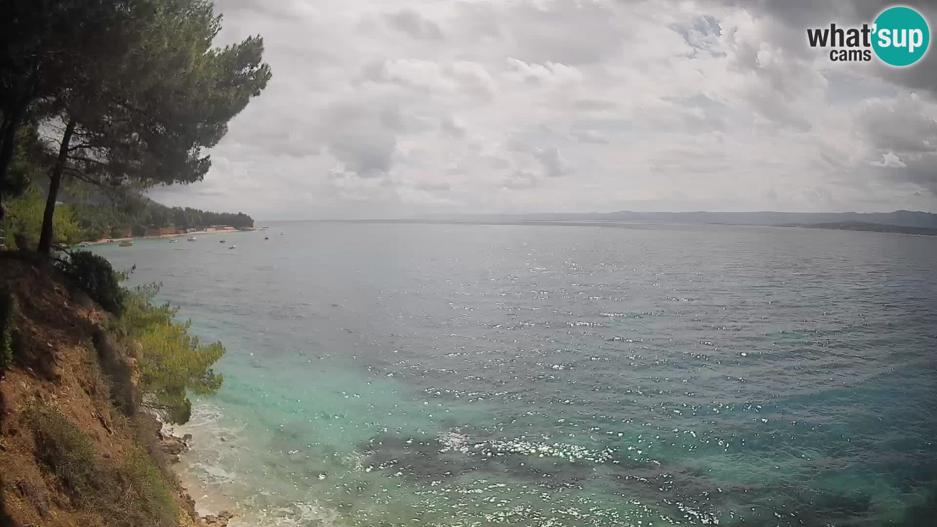 Webcam Strand Potočine Bol – Liveblick auf Borak Beach, Insel Brač