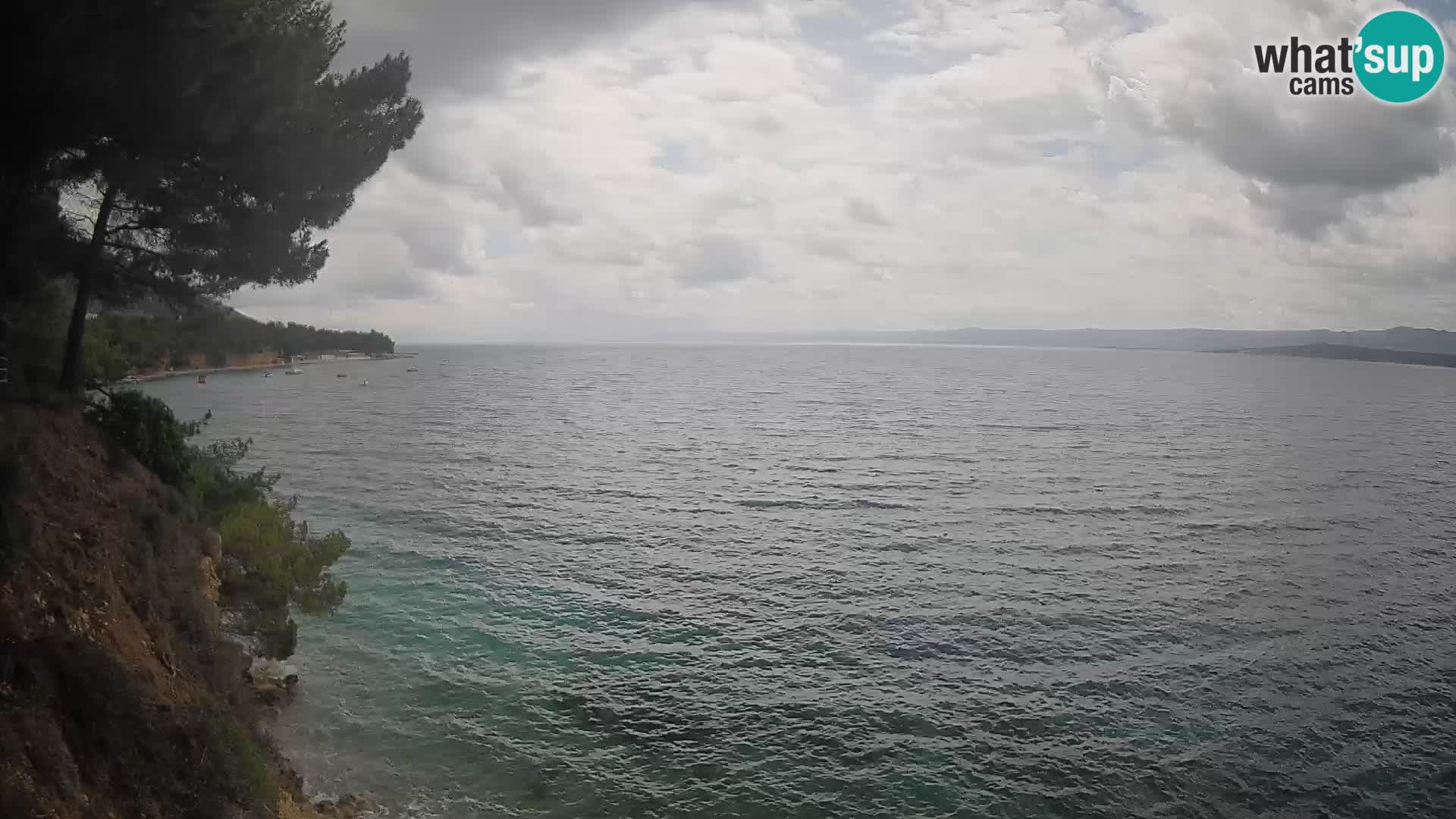 Web kamera Potočine Bol – Pogled uživo na plažu Borak, otok Brač