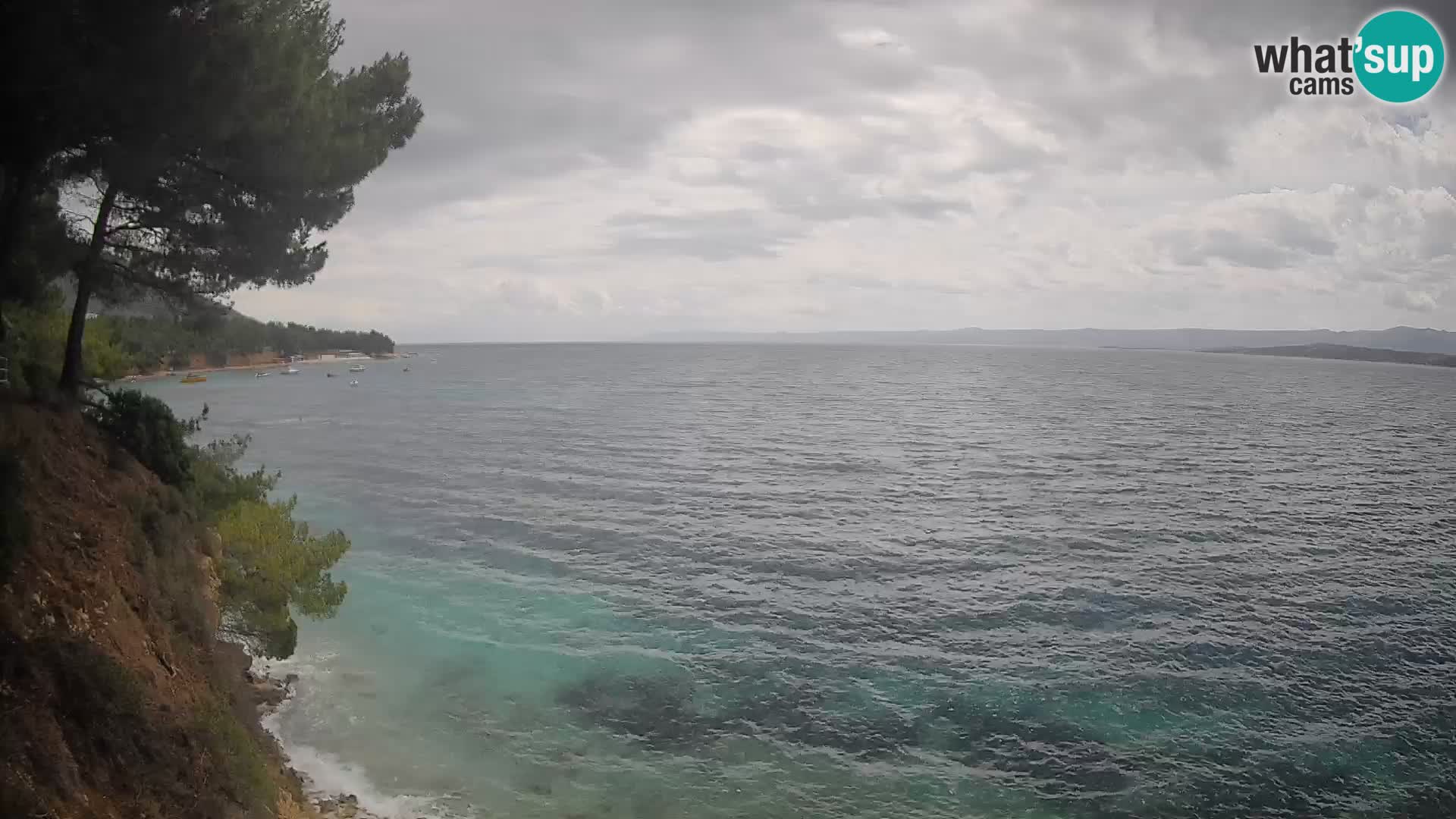 Webcam Strand Potočine Bol – Liveblick auf Borak Beach, Insel Brač