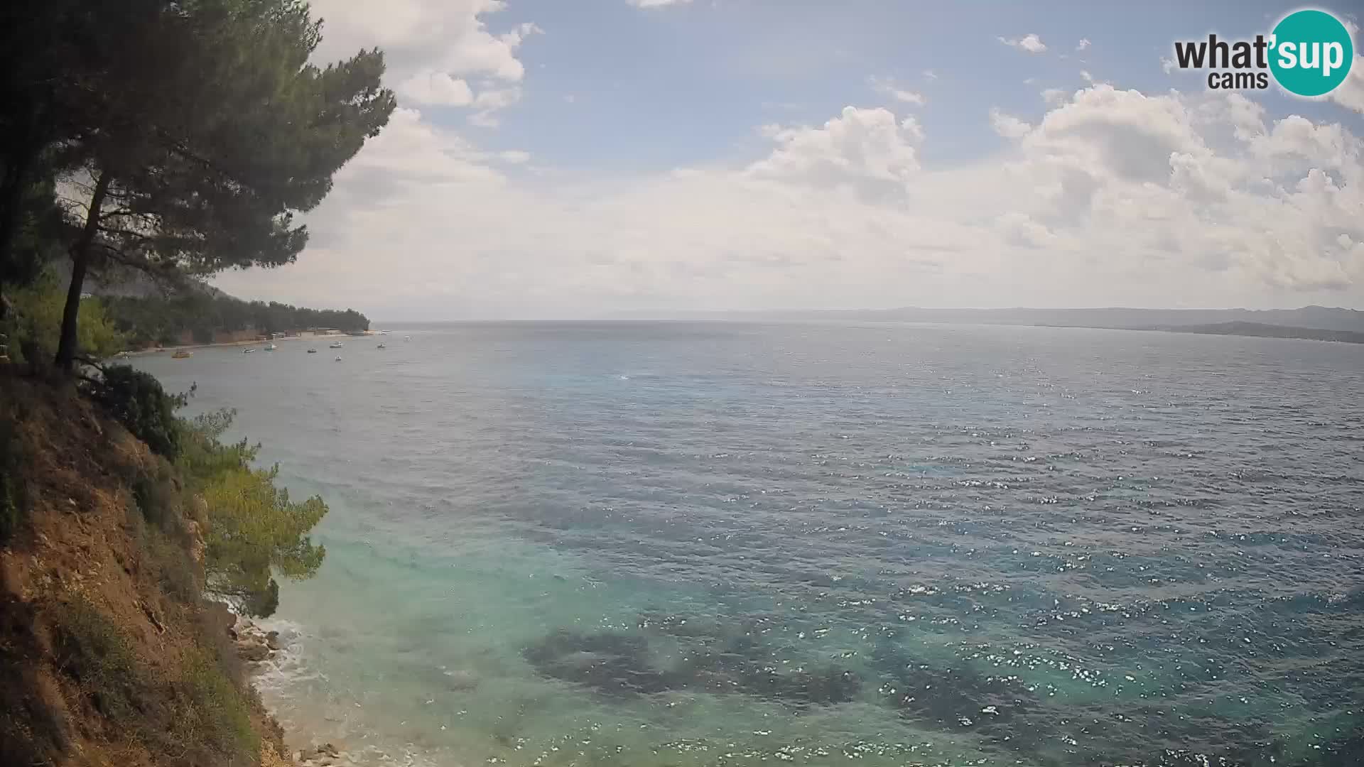 Webcam Potočine Beach Bol – Live View of Borak Beach, Brač Island